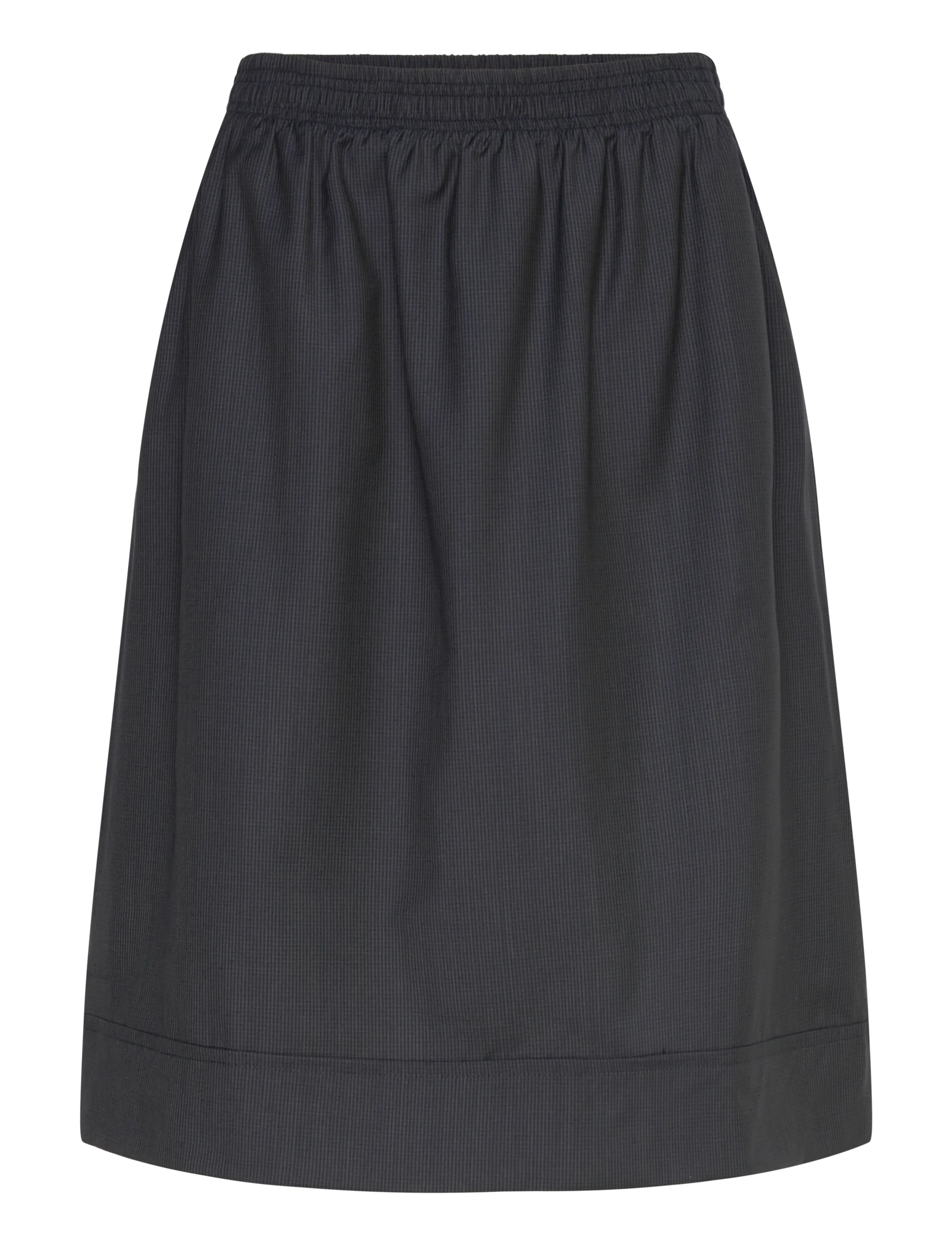 Naja Lauf KIANA SKIRT CHECKED STRIPE - Naja Lauf - NAVY BLUE / navy