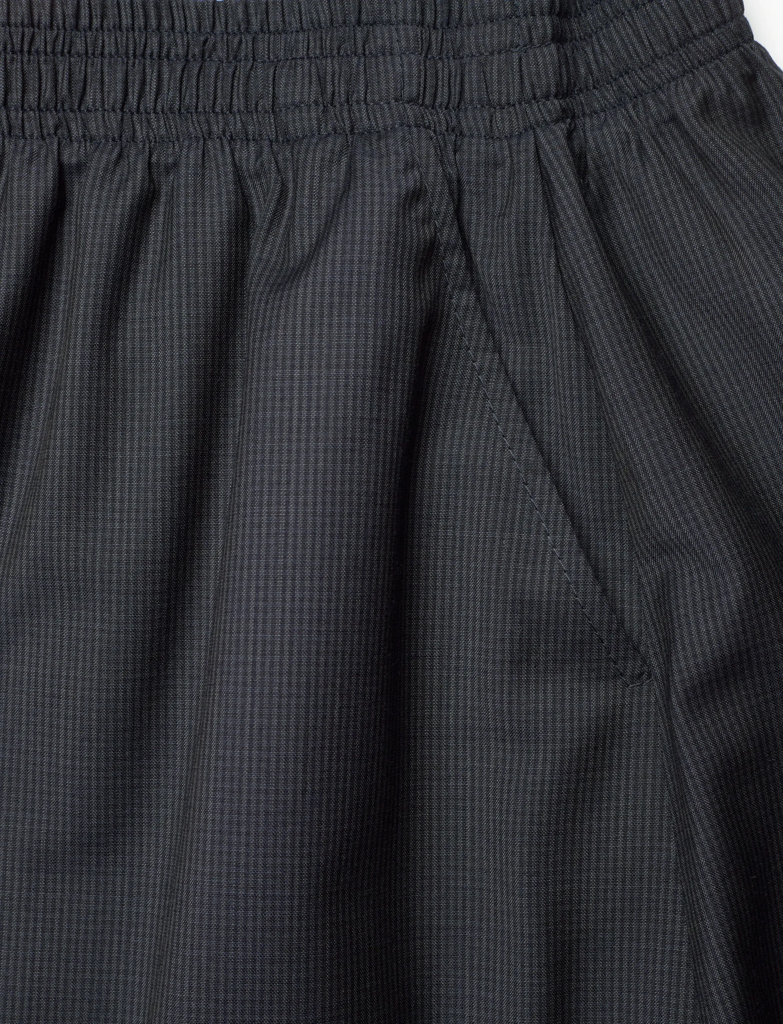 Naja Lauf - KIANA SKIRT CHECKED STRIPE - midi nederdele - navy blue - 2
