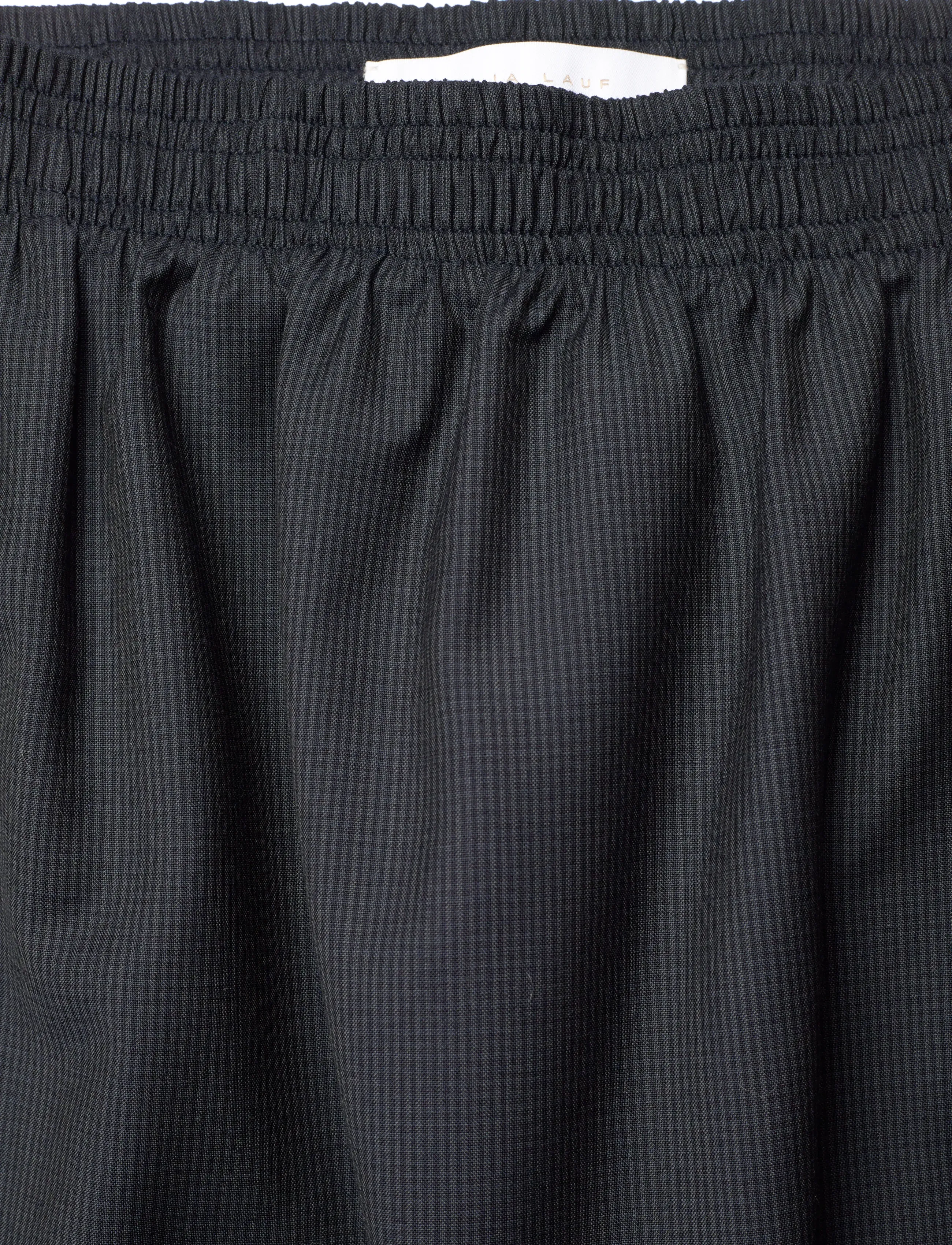 Naja Lauf - KIANA SKIRT CHECKED STRIPE - midi nederdele - navy blue - 3