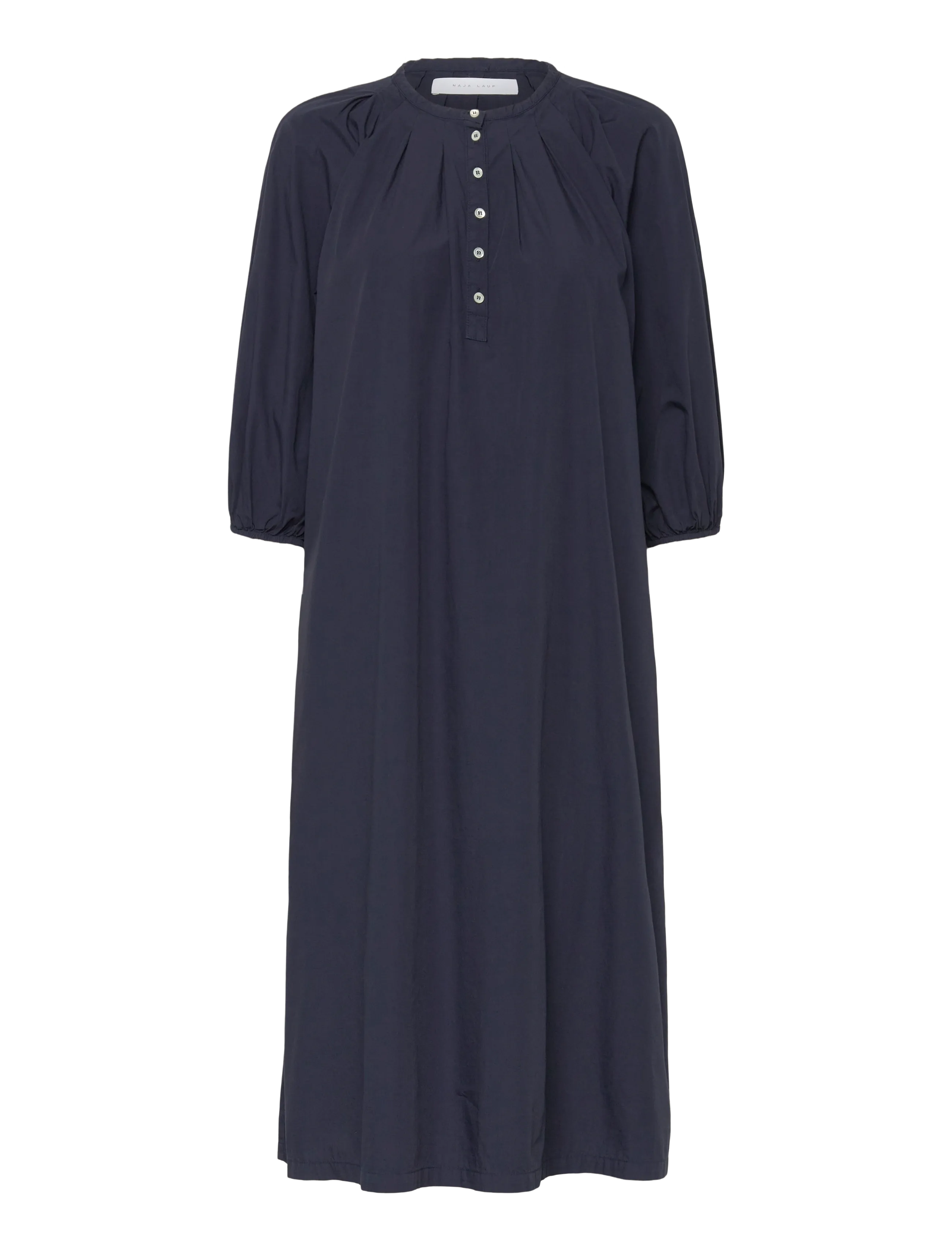 Naja Lauf NICOLE DRESS PAPER TOUCH - Naja Lauf - NAVY / navy