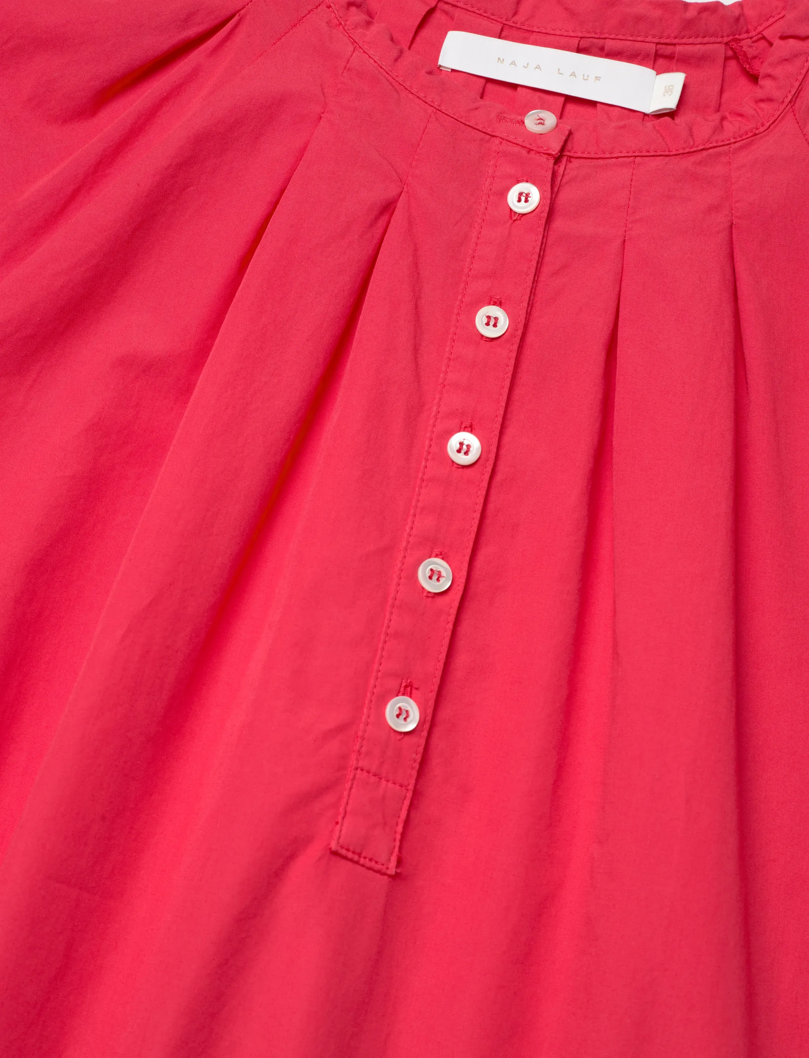 Naja Lauf - NICOLE DRESS PAPER TOUCH - sommerkjoler - pink red - 2