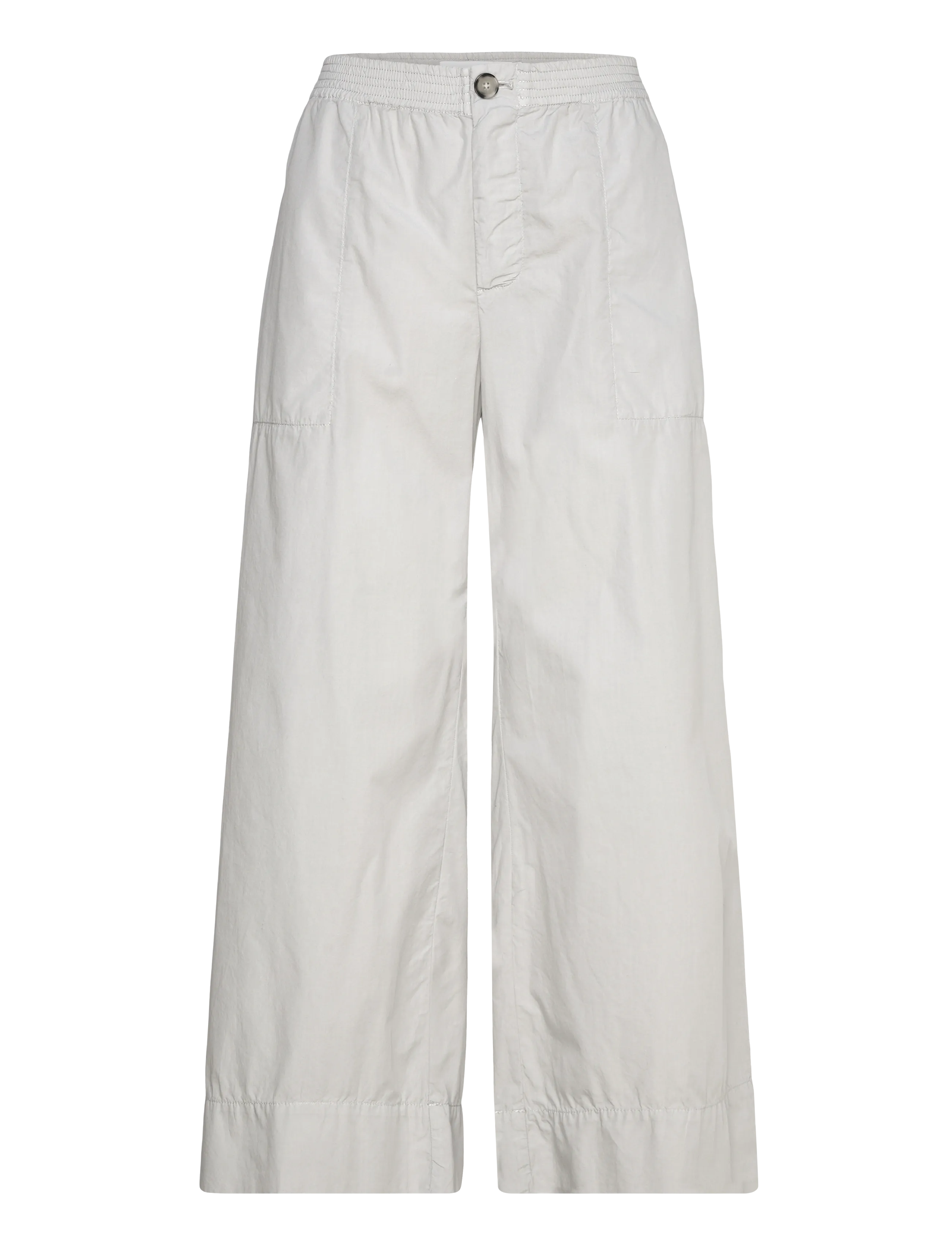 Naja Lauf ASHA PANTS PAPER TOUCH - Püksid - LIGHT GREY / grey