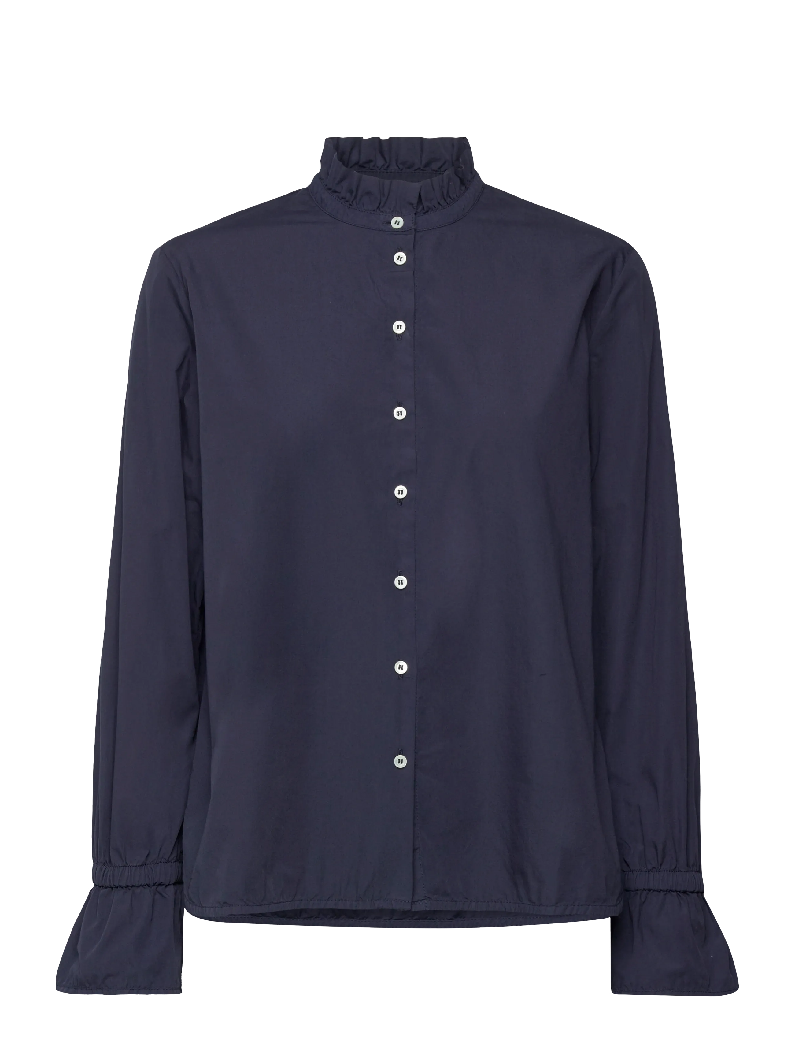 Naja Lauf DICTE SHIRT PAPER TOUCH - Bluser & Skjorter - NAVY / navy