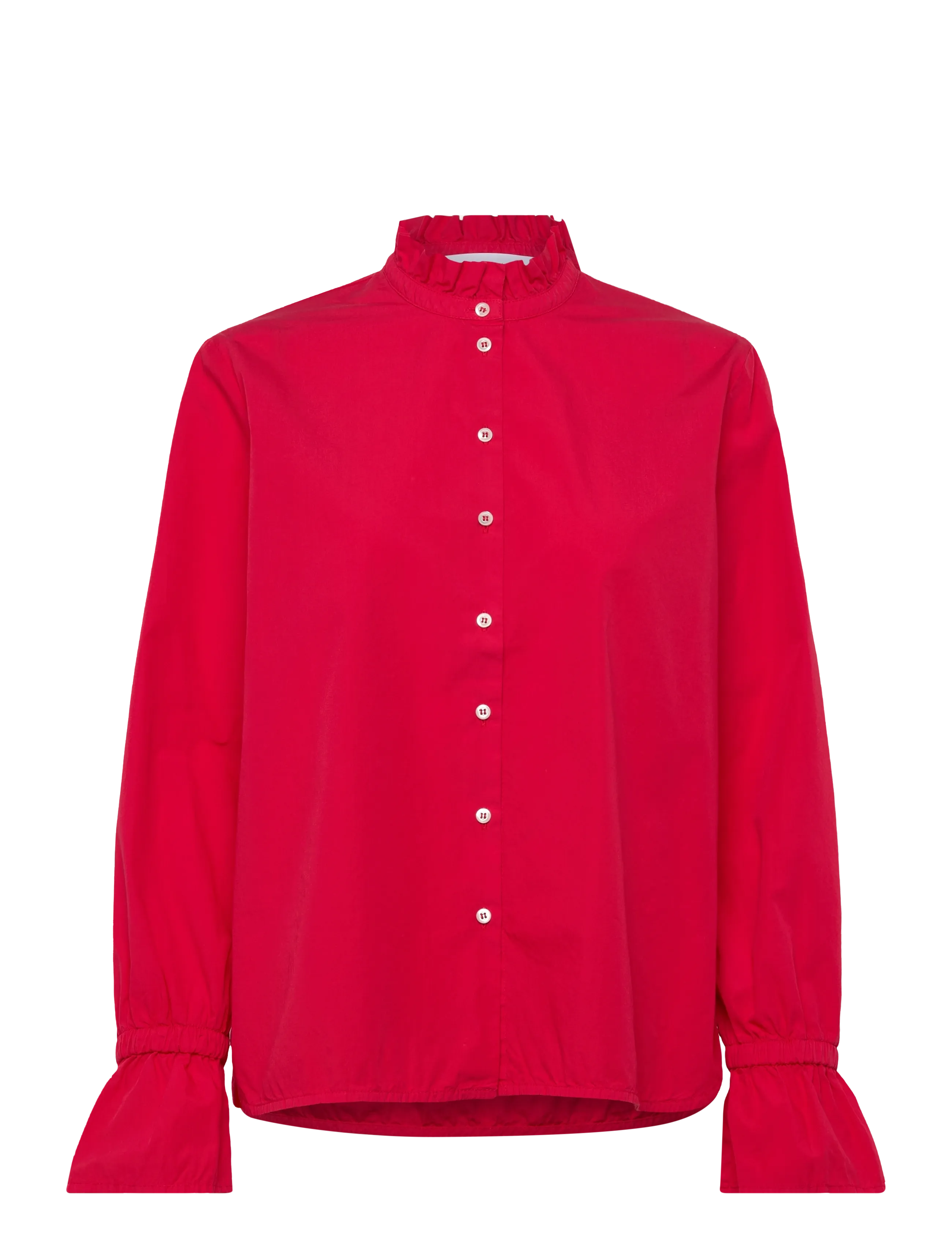 Naja Lauf DICTE SHIRT PAPER TOUCH - Naja Lauf - PINK RED / red