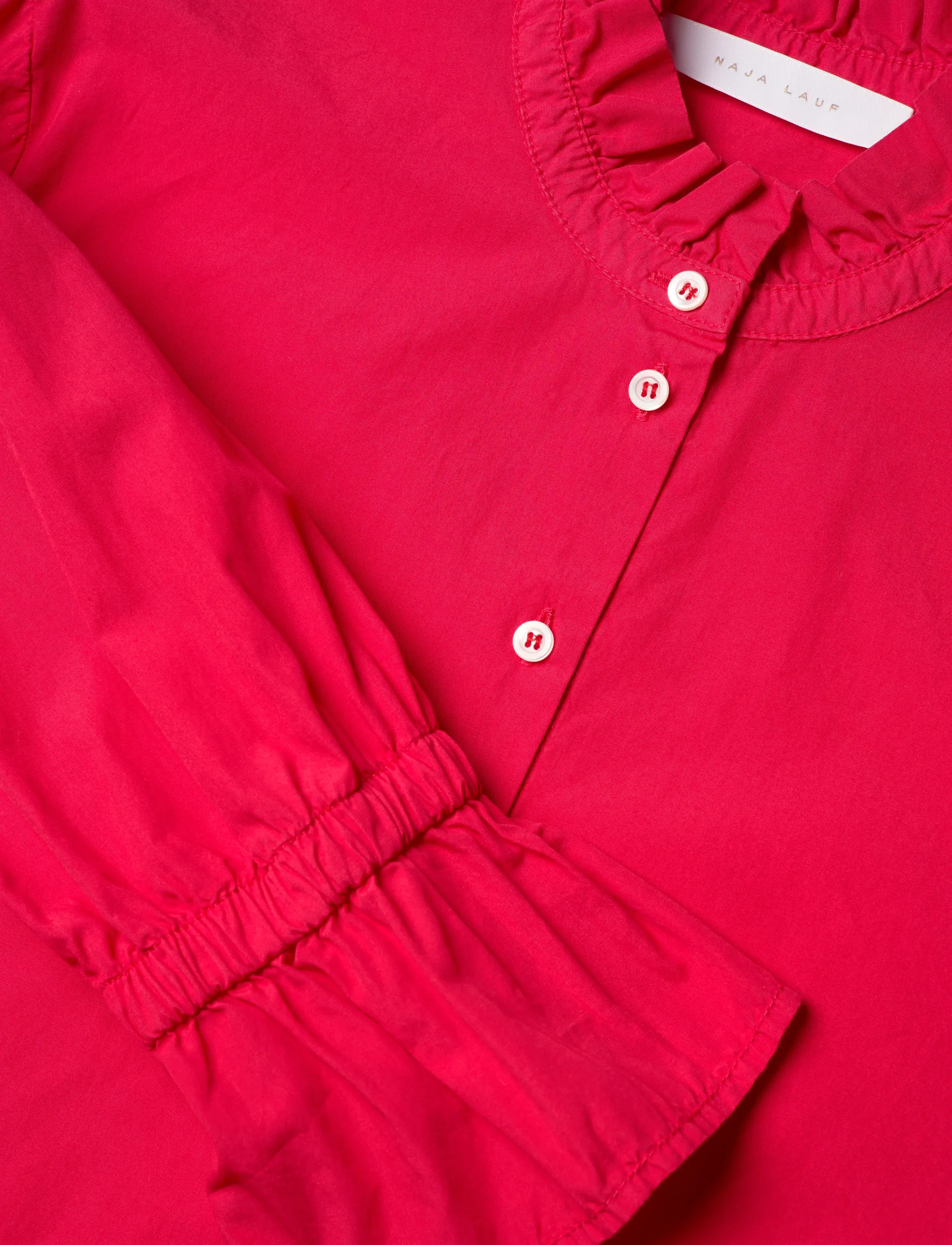 Naja Lauf - DICTE SHIRT PAPER TOUCH - langærmede skjorter - pink red - 2