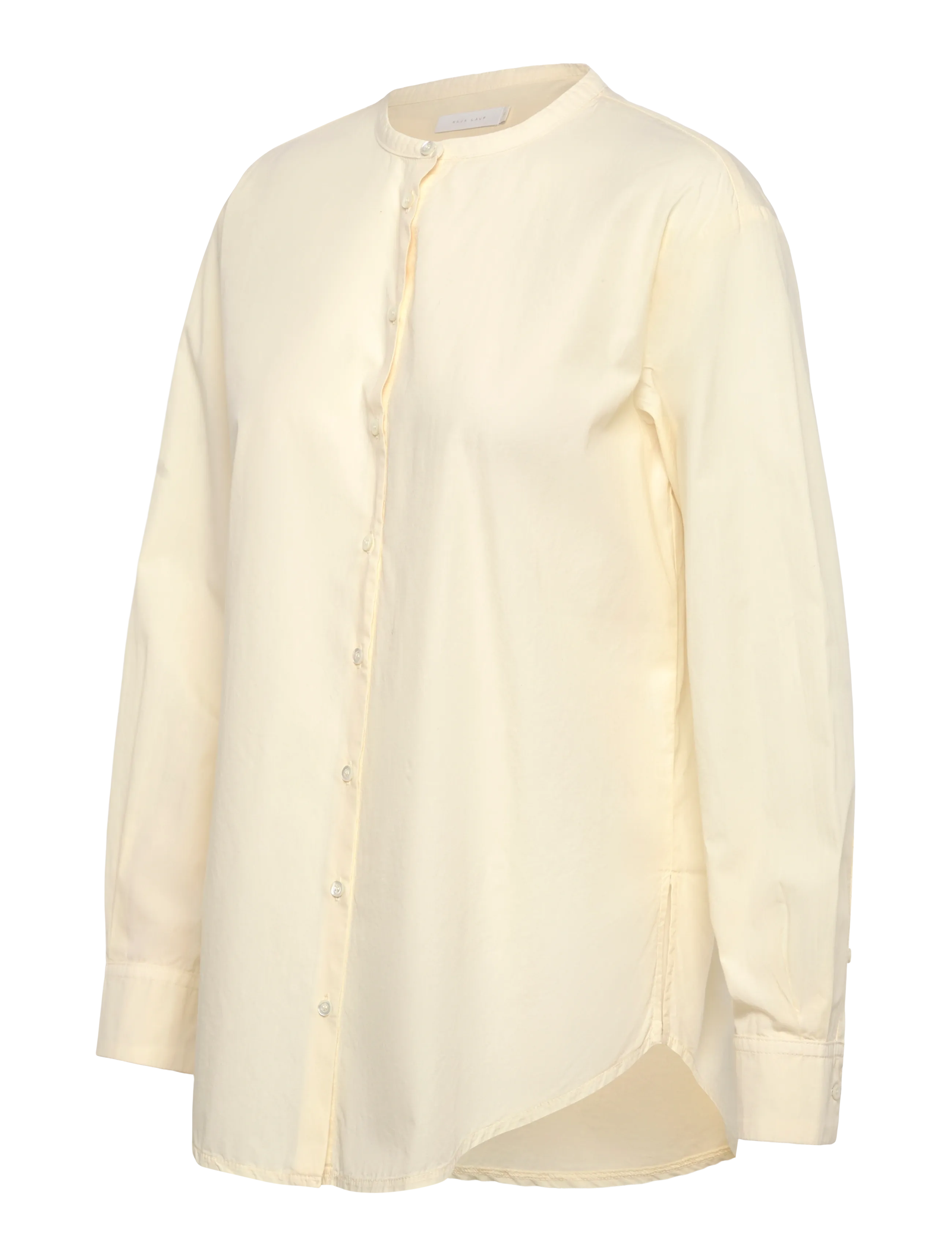 Naja Lauf - ANETTA SHIRT PAPER TOUCH - langärmlige hemden - butter - 2