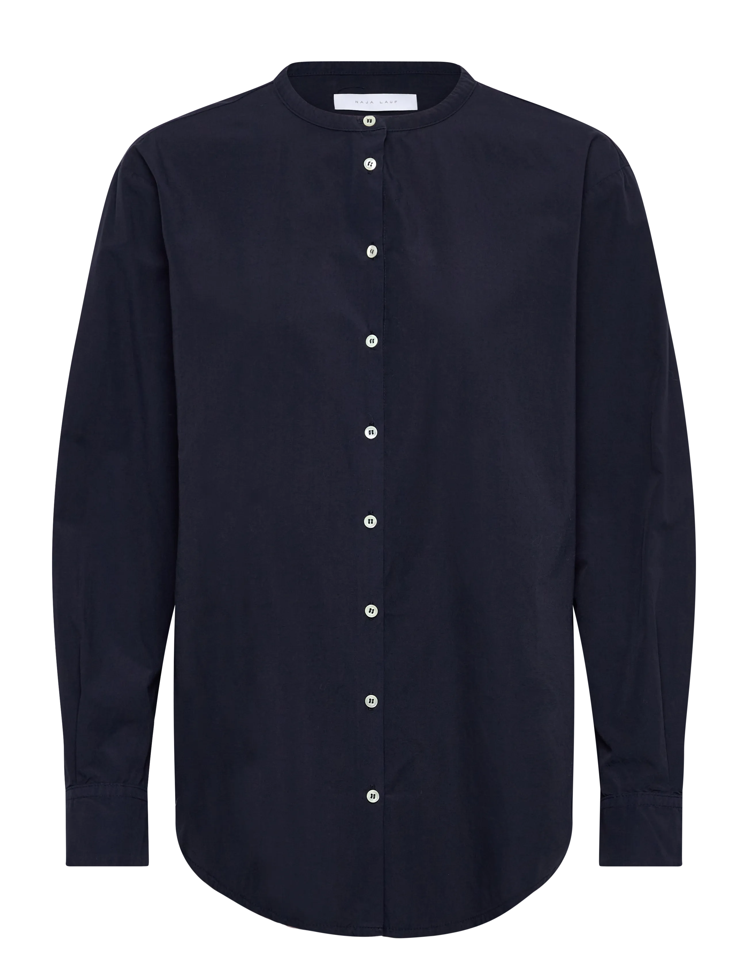 Naja Lauf ANETTA SHIRT PAPER TOUCH - Naja Lauf - NAVY / navy