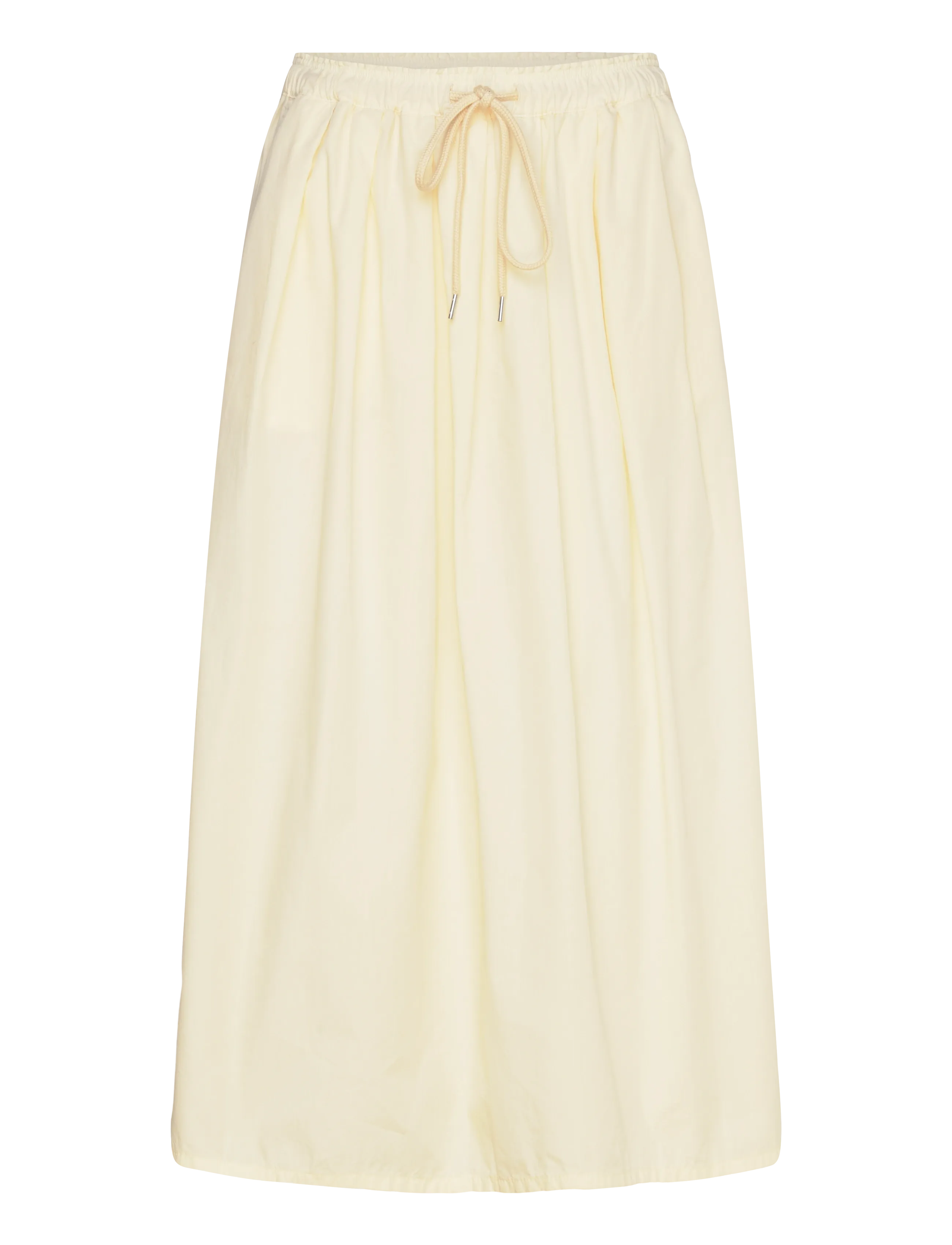 Naja Lauf JAMA SKIRT PAPER TOUCH - Maxi skirts - BUTTER / cream