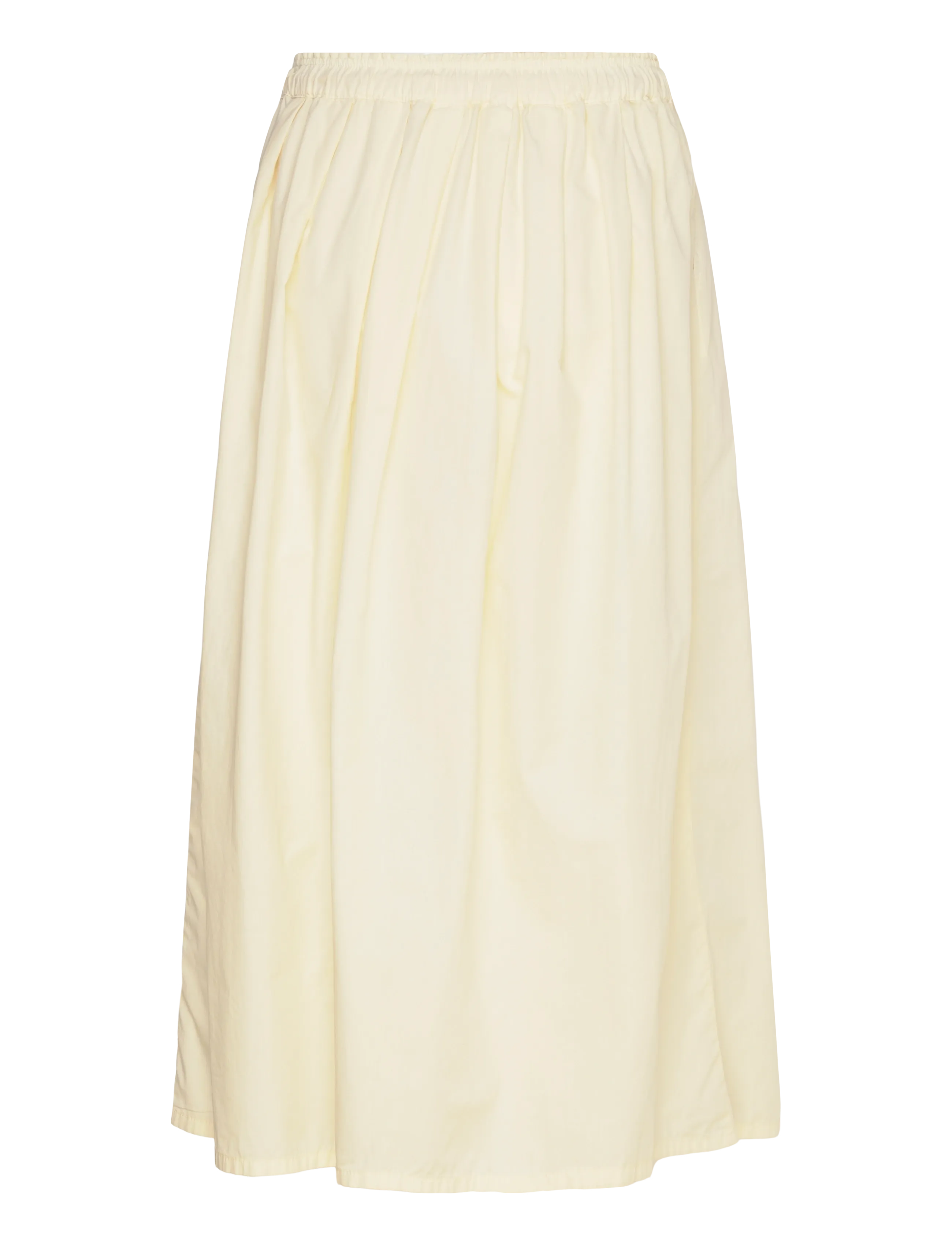 Naja Lauf - JAMA SKIRT PAPER TOUCH - maxi röcke - butter - 1