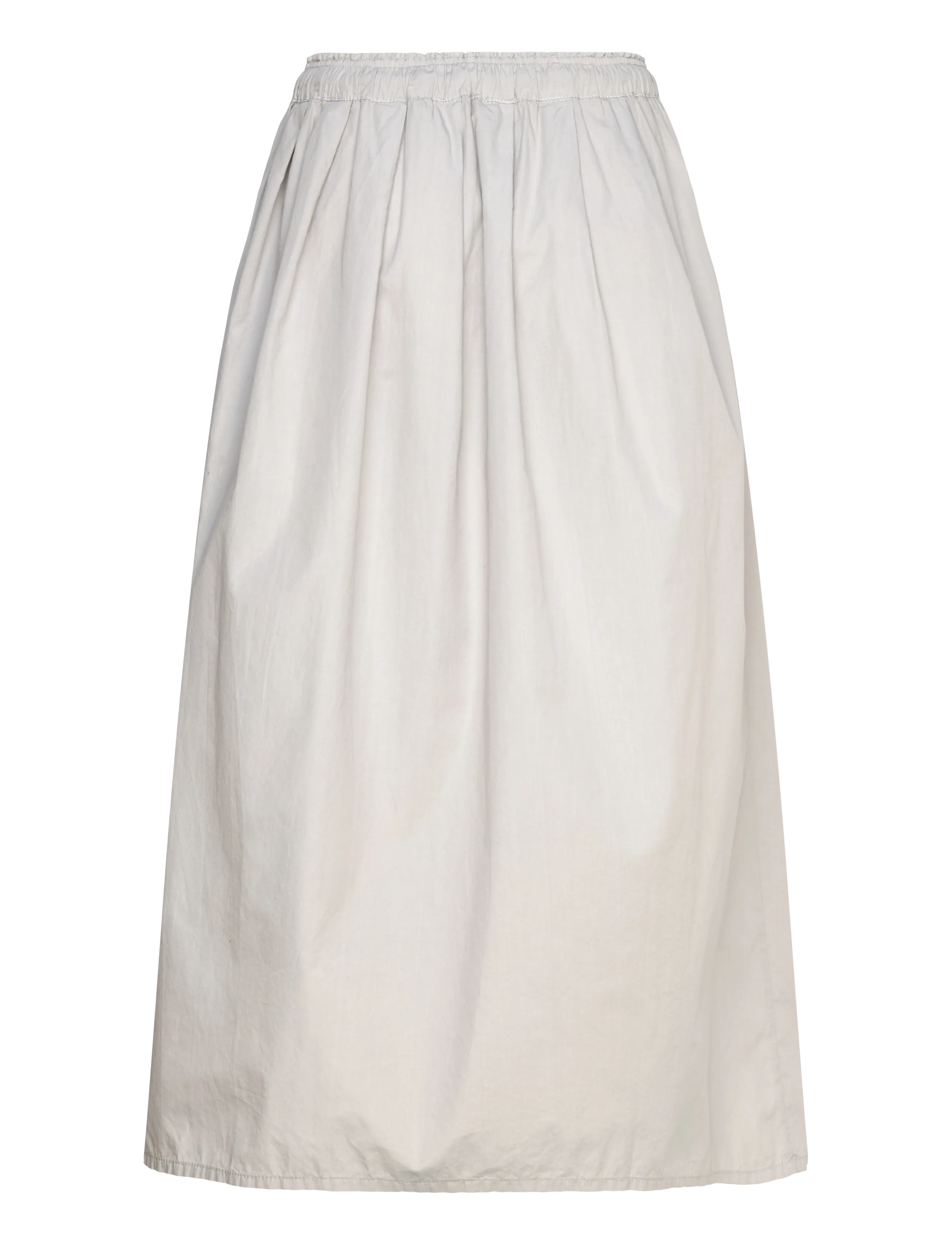 Naja Lauf - JAMA SKIRT PAPER TOUCH - maxi nederdele - light grey - 1