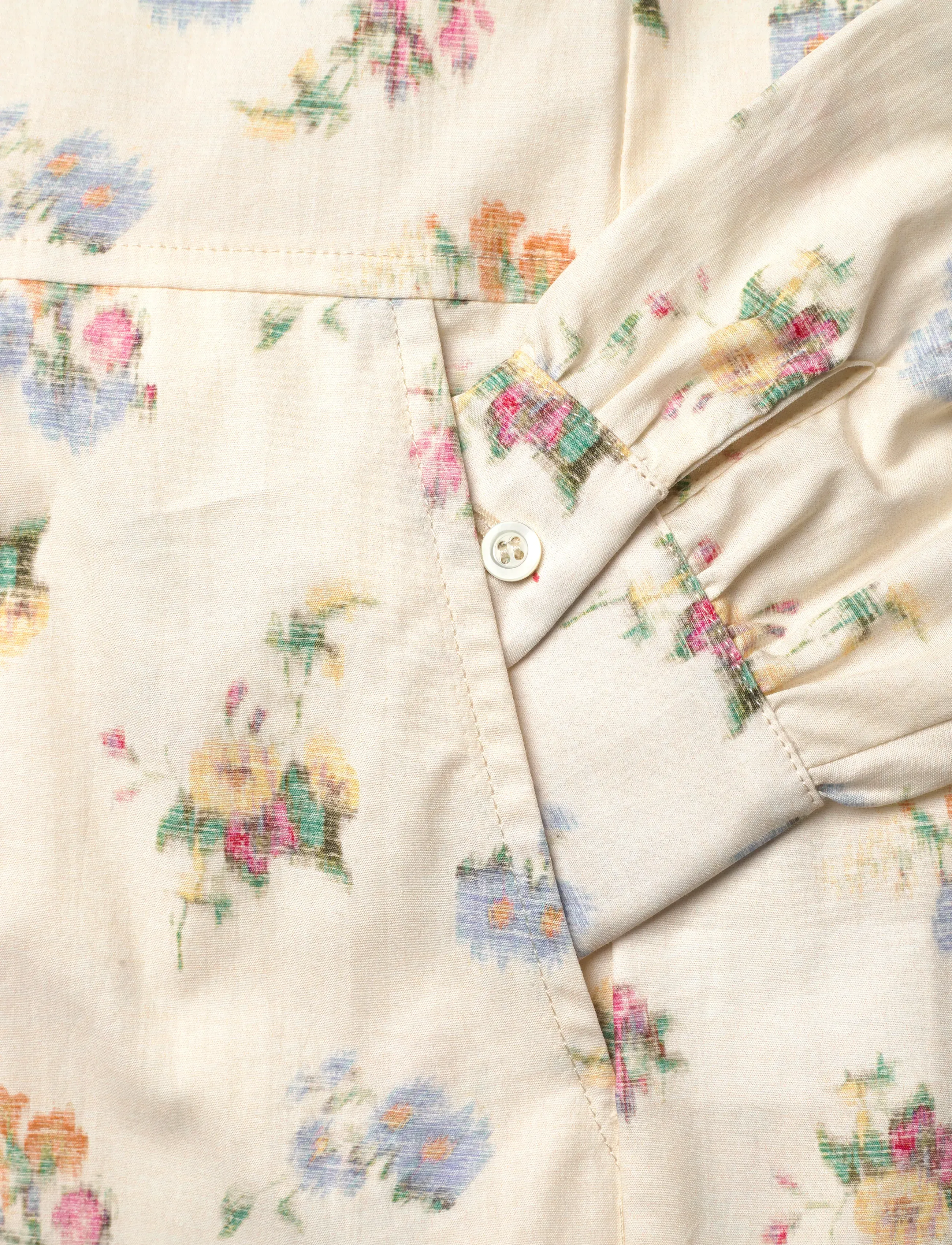 Naja Lauf - DIMA DRESS BLEACHED FLOWER - cream - 3