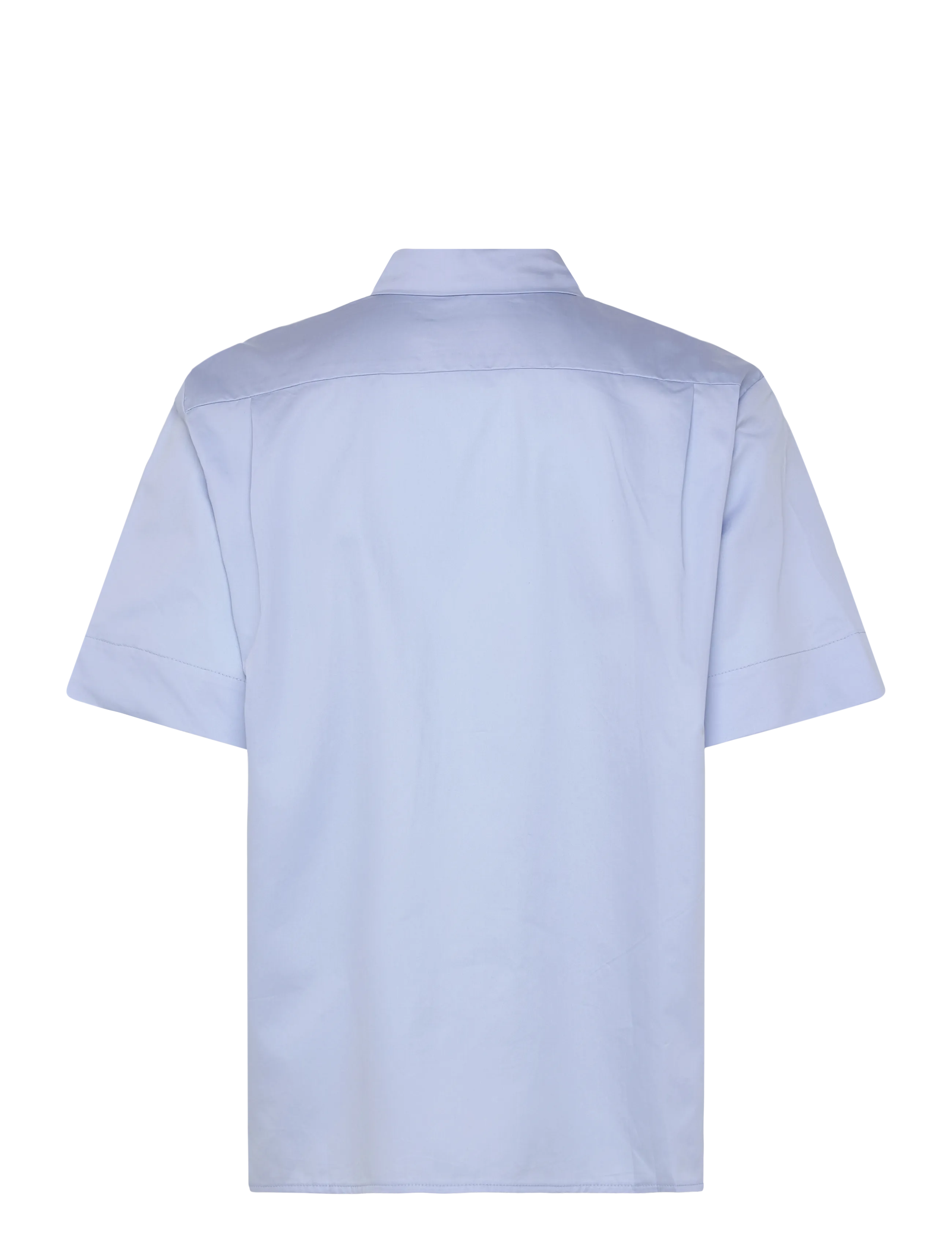 Naja Lauf - TALI SHIRT COTTON SATEEN - kortærmede skjorter - light blue - 2