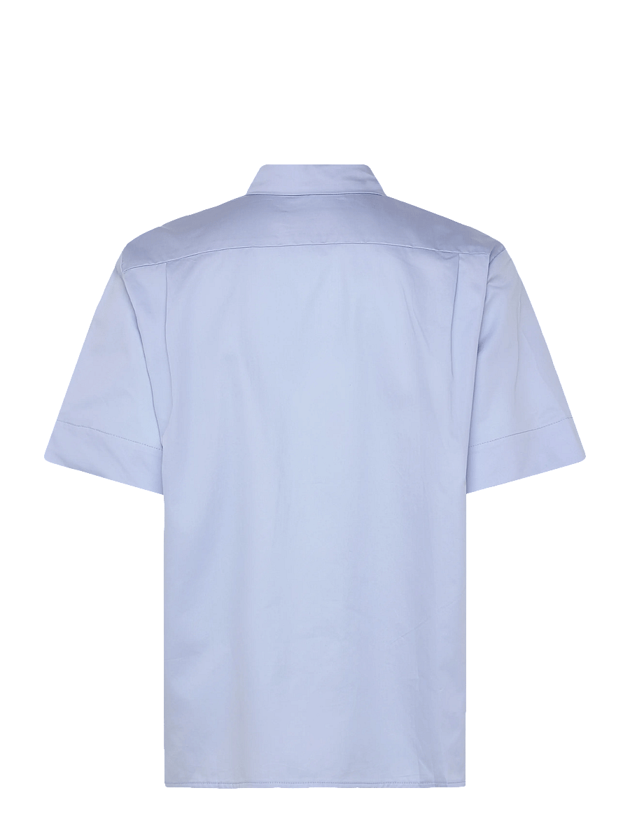 Naja Lauf - TALI SHIRT COTTON SATEEN - chemises à manches courtes - light blue - 2