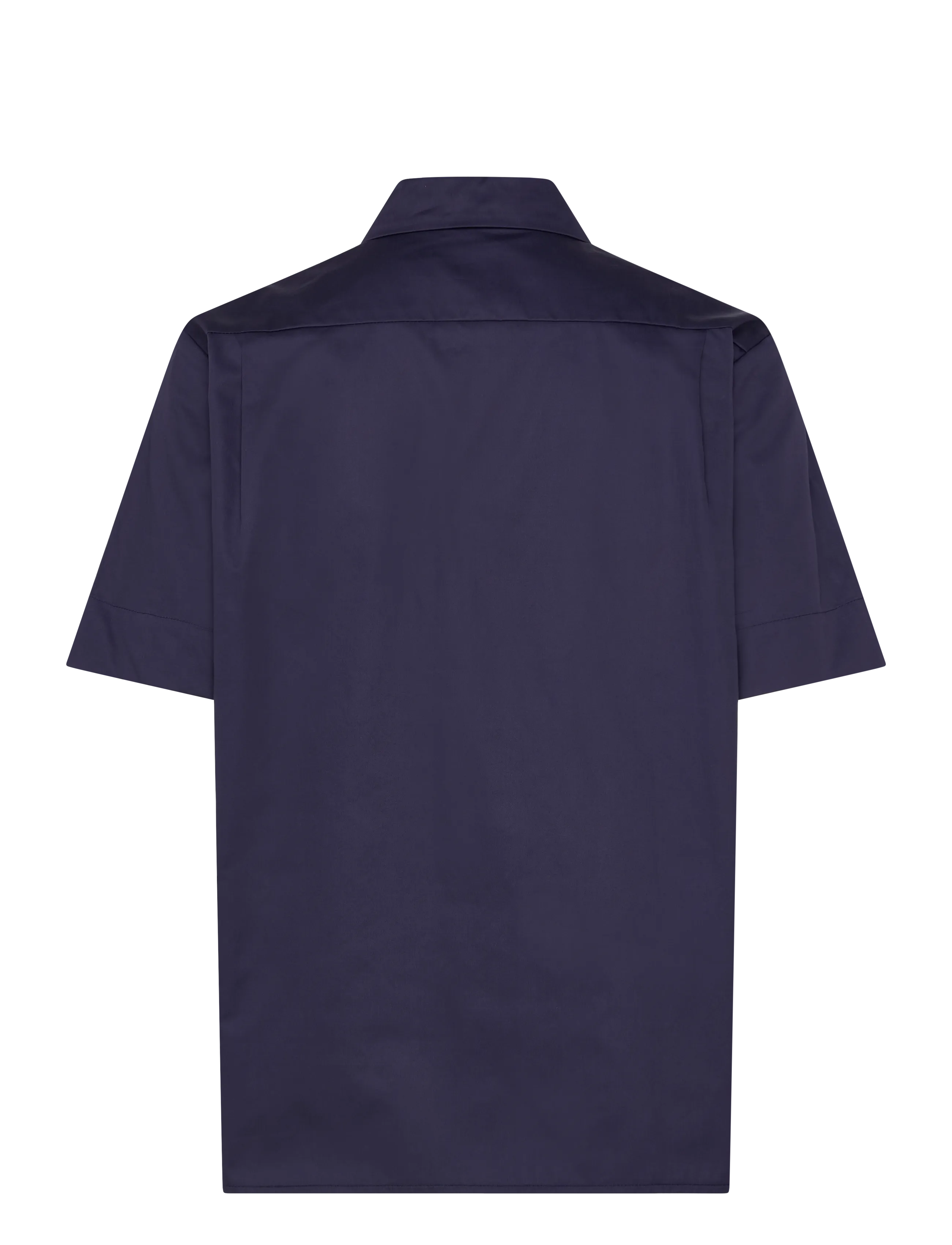 Naja Lauf - TALI SHIRT COTTON SATEEN - kurzärmlige hemden - navy - 2