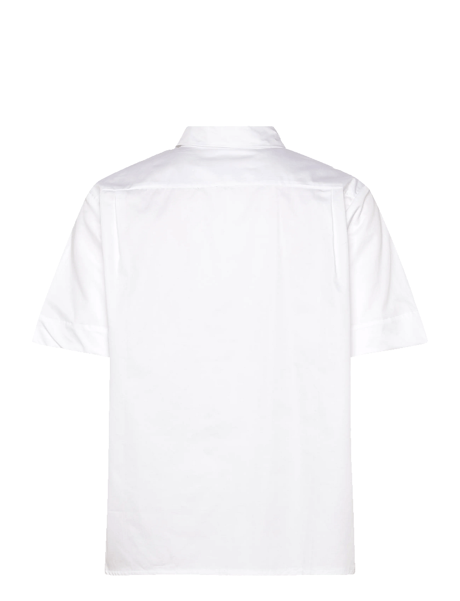 Naja Lauf - TALI SHIRT COTTON SATEEN - overhemden met korte mouwen - white - 2