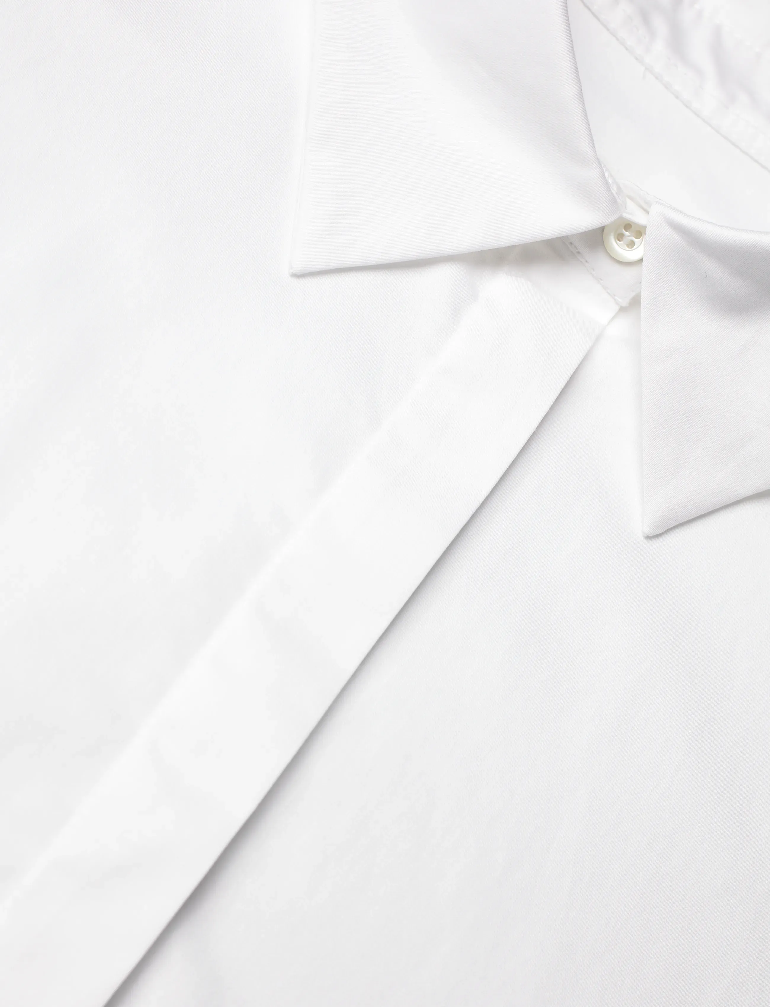 Naja Lauf - TALI SHIRT COTTON SATEEN - stytterma skyrtur - white - 5