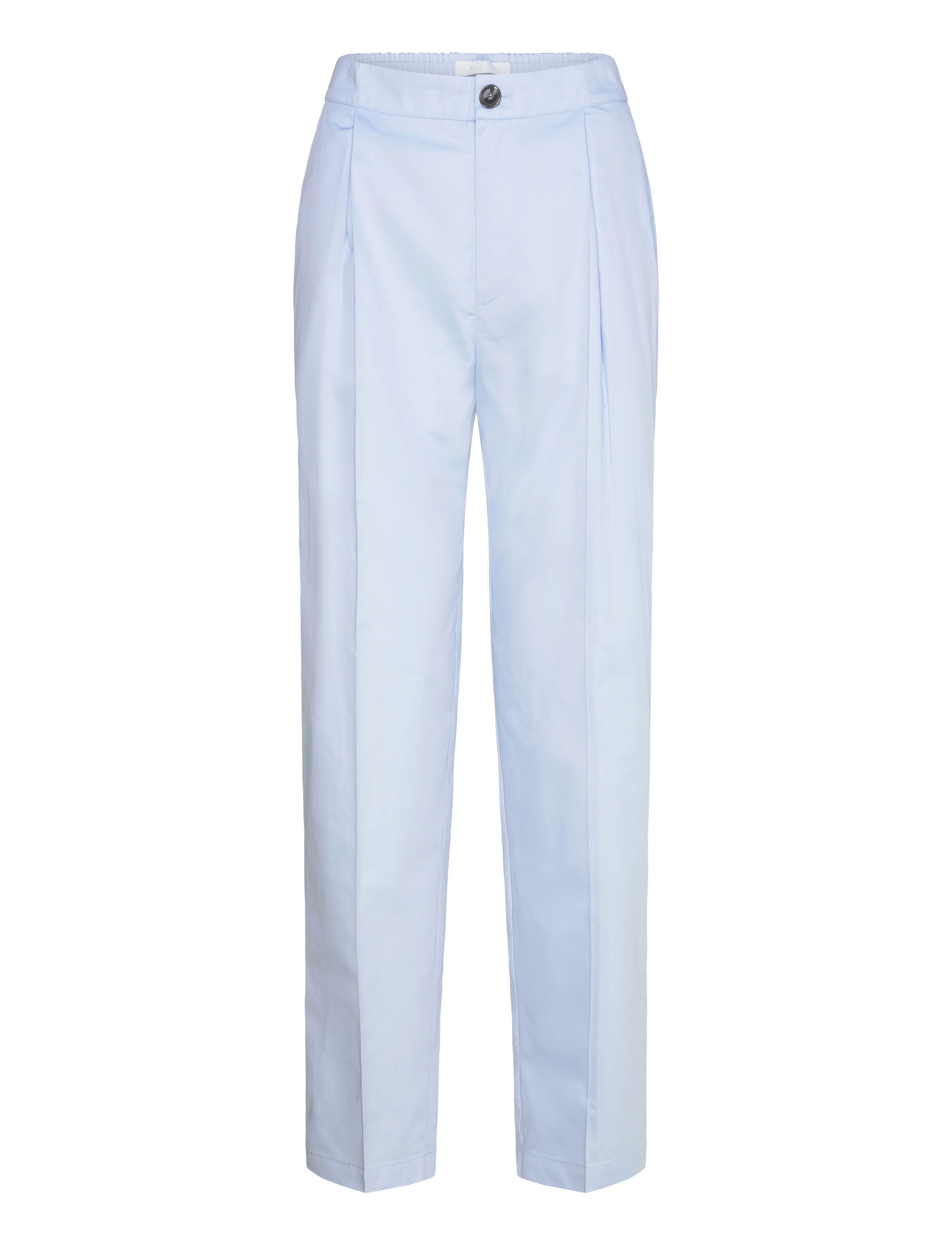 Naja Lauf NICO PANTS COTTON SATEEN - Tøj - LIGHT BLUE / blue
