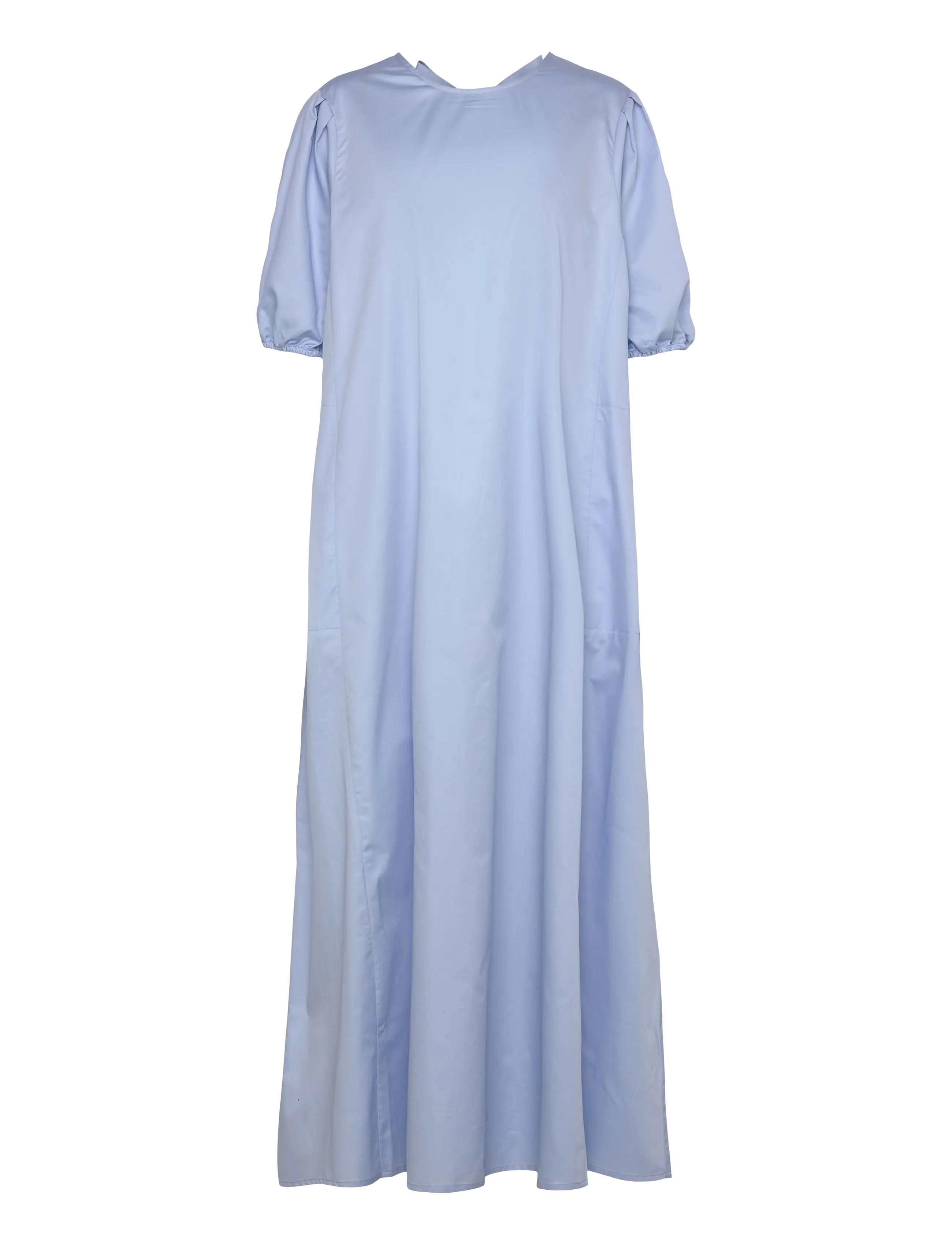 Naja Lauf FELICITY DRESS COTTON SATEEN - Kjoler - LIGHT BLUE / blue