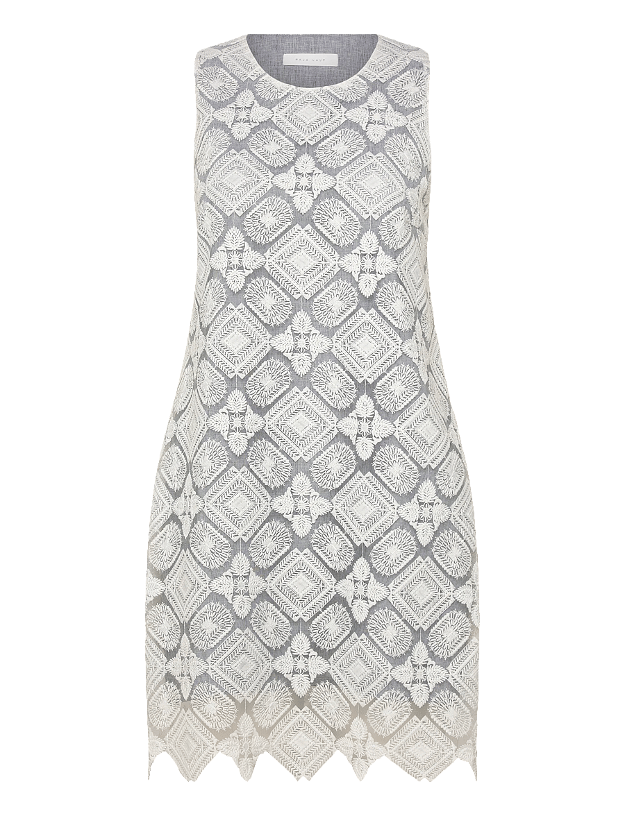 Naja Lauf - BIA DRESS WHITE EMBROIDERY - confirmation - white - 1