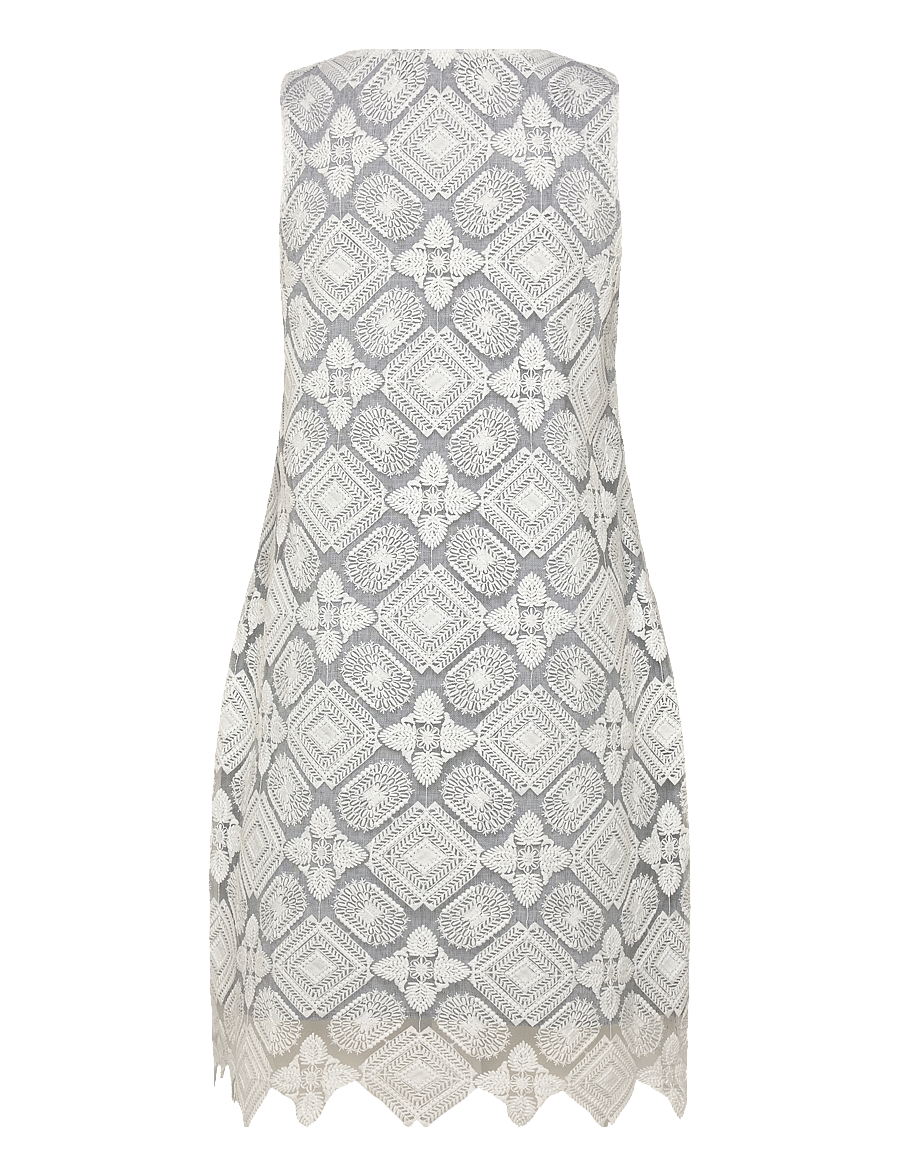 Naja Lauf - BIA DRESS WHITE EMBROIDERY - confirmation - white - 2