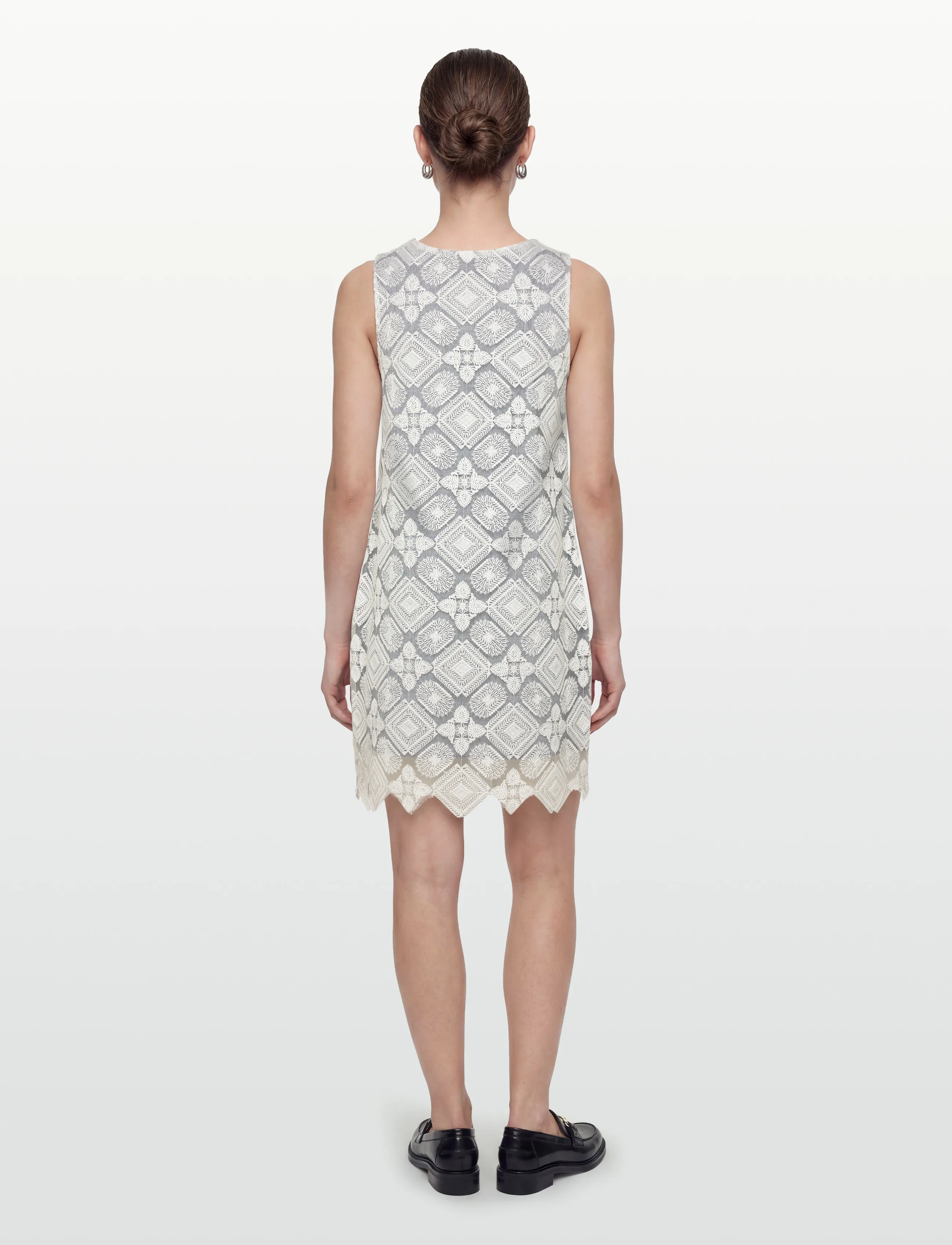 Naja Lauf - BIA DRESS WHITE EMBROIDERY - confirmation - white - 4