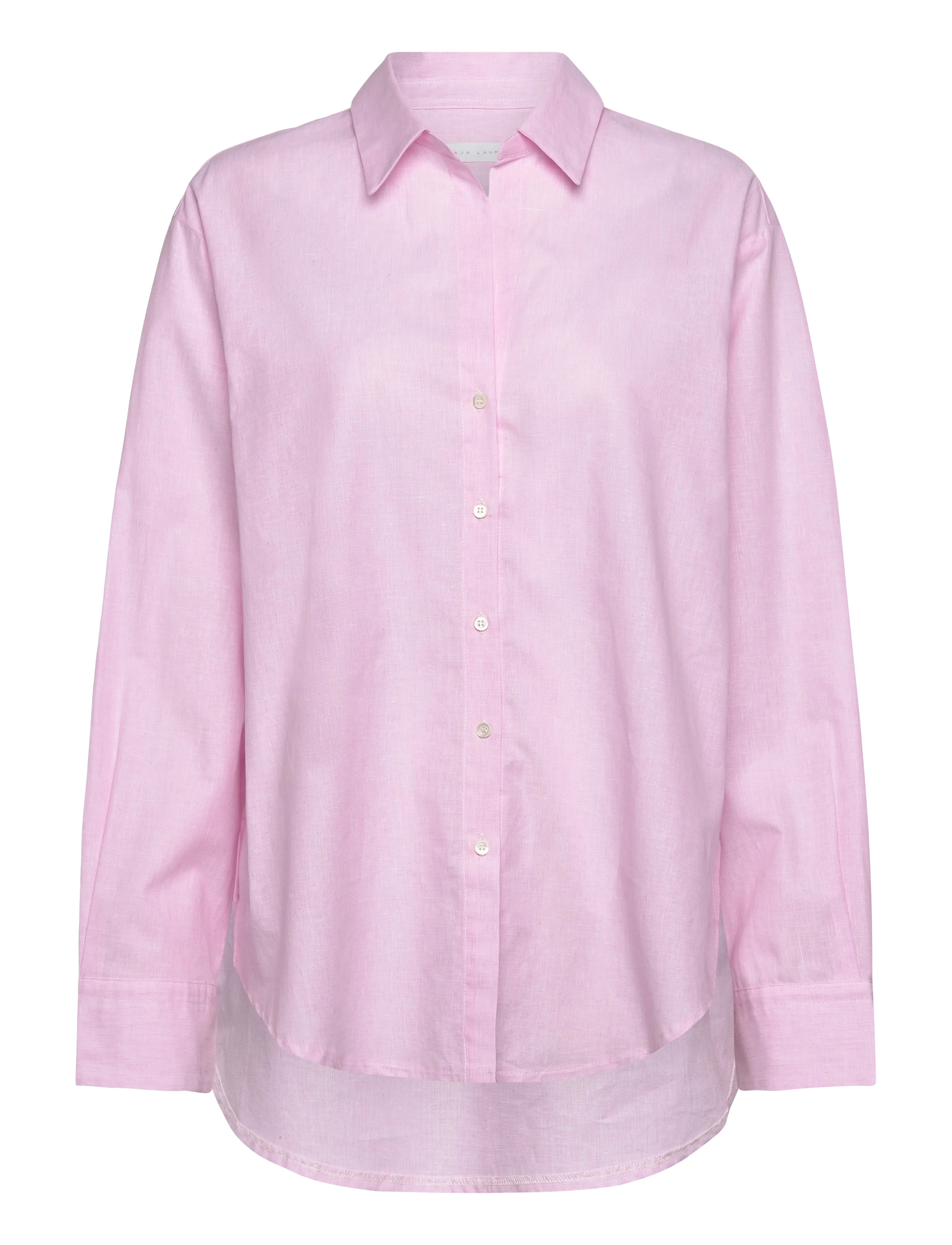Naja Lauf - SUS SHIRT LINEN CHAMBRAY - pink - 1