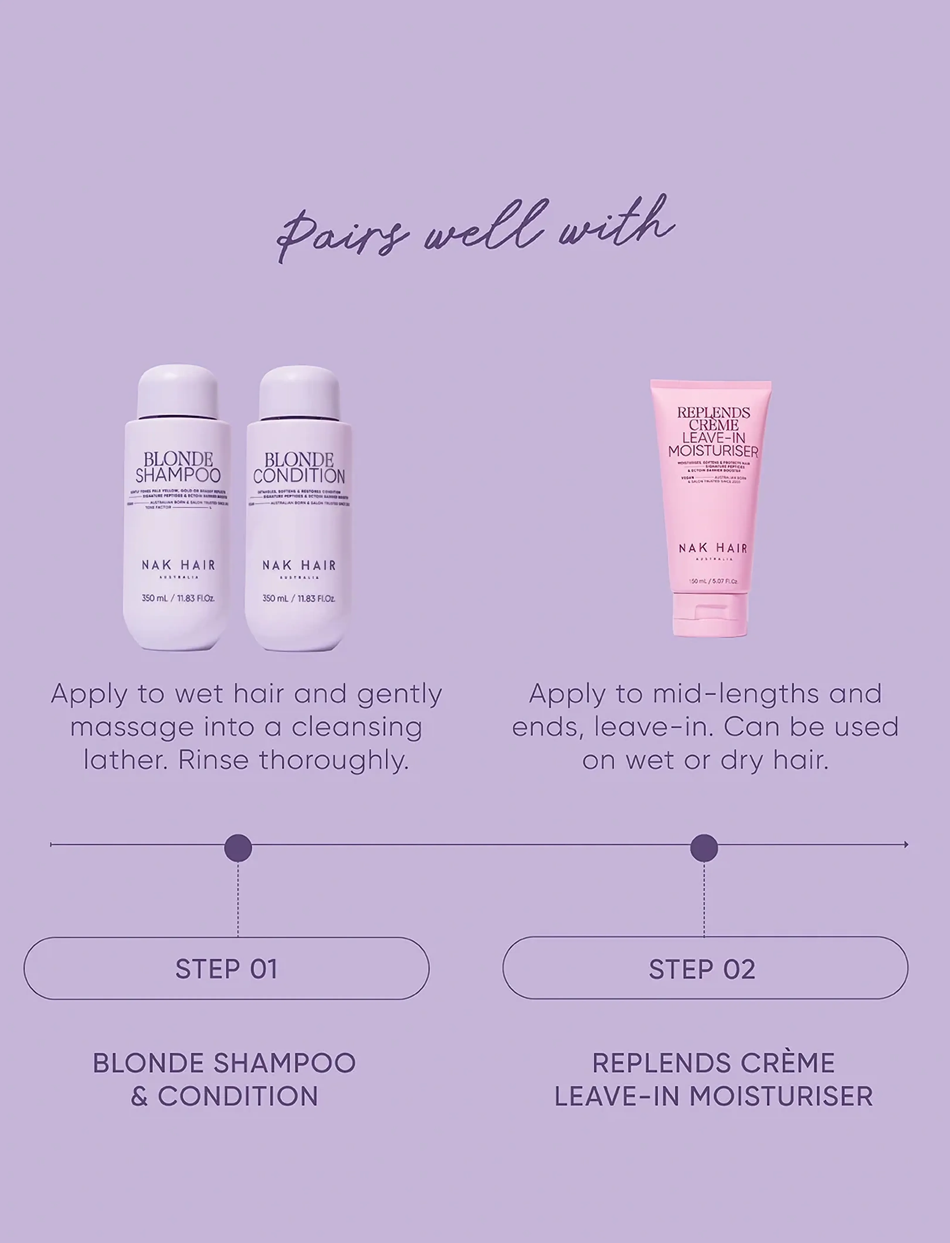 NAK HAIR - Blonde Conditioner - laveste priser - no colour - 5