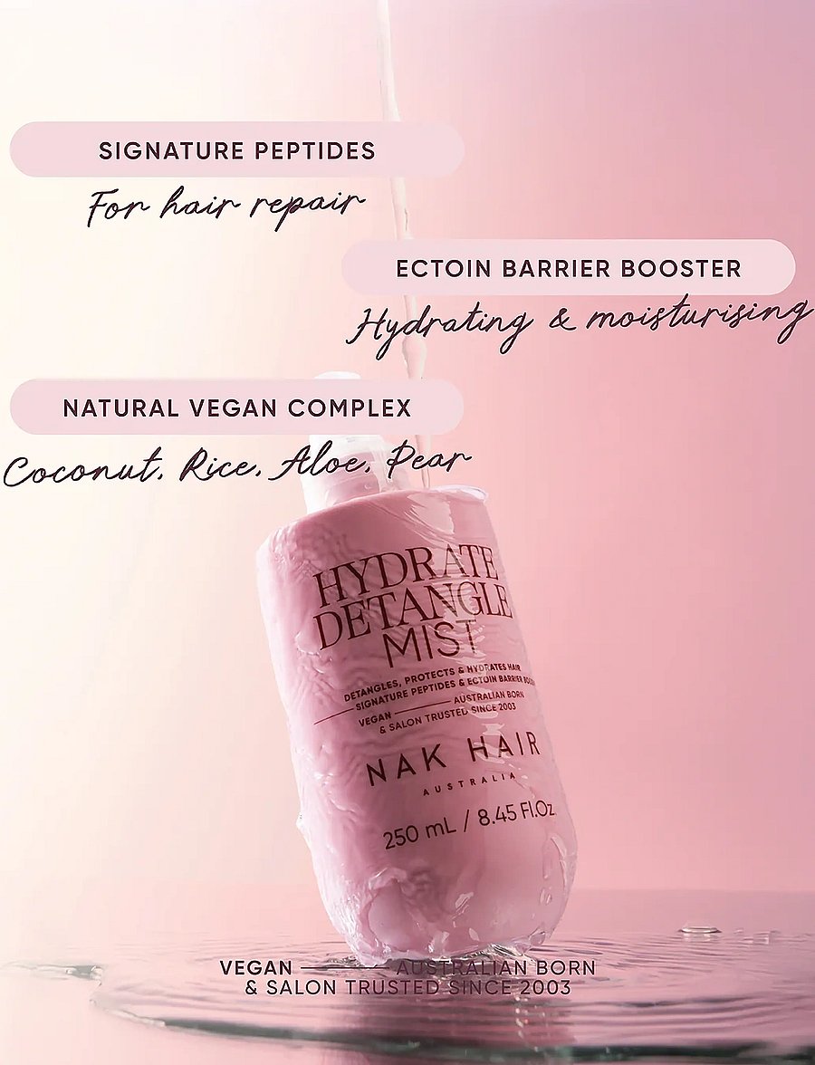 NAK HAIR - Hydrate Detangle Mist - hair mist - no colour - 4