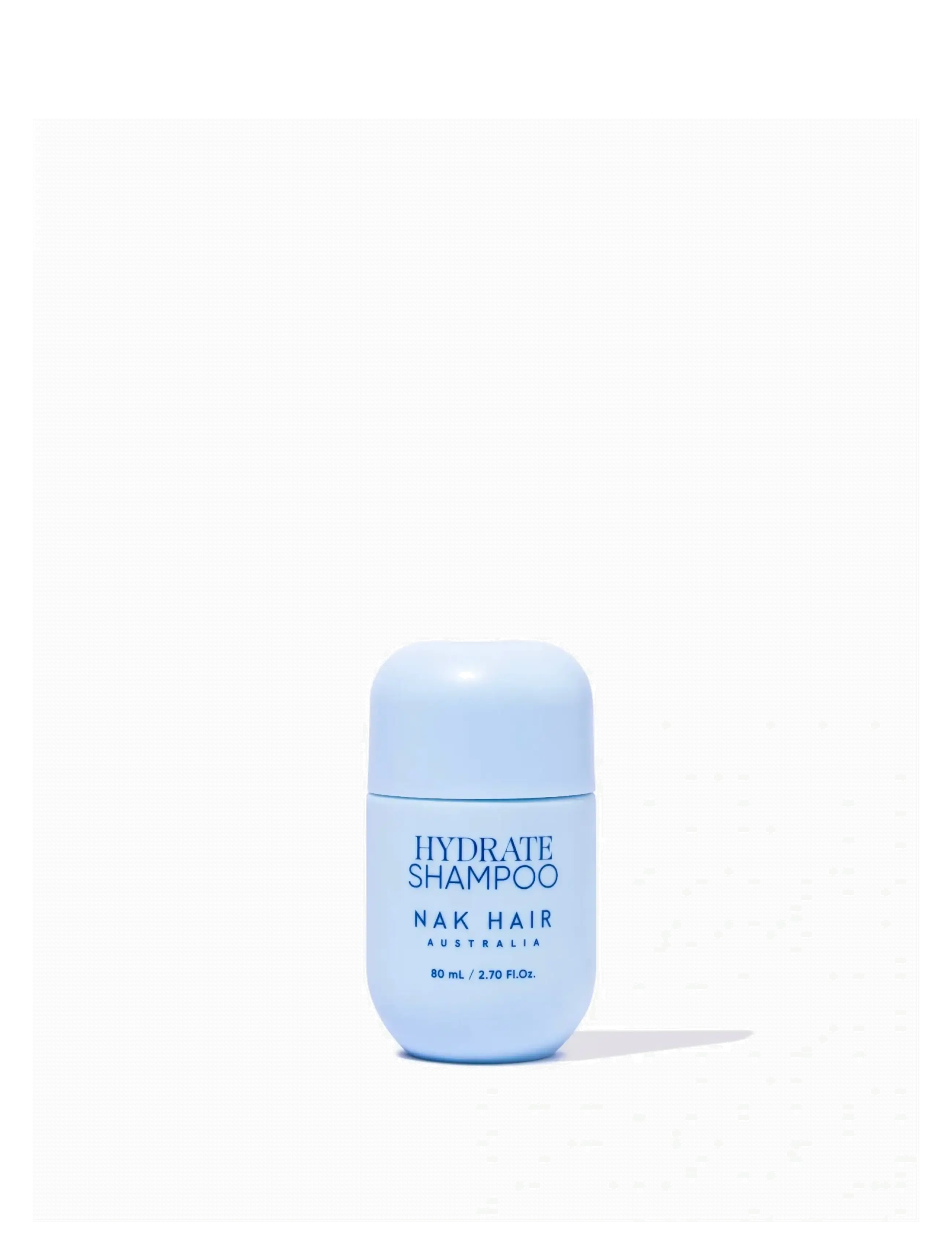 NAK HAIR Hydrate Shampoo, Shampoo, Nude, Str: 80 ML
