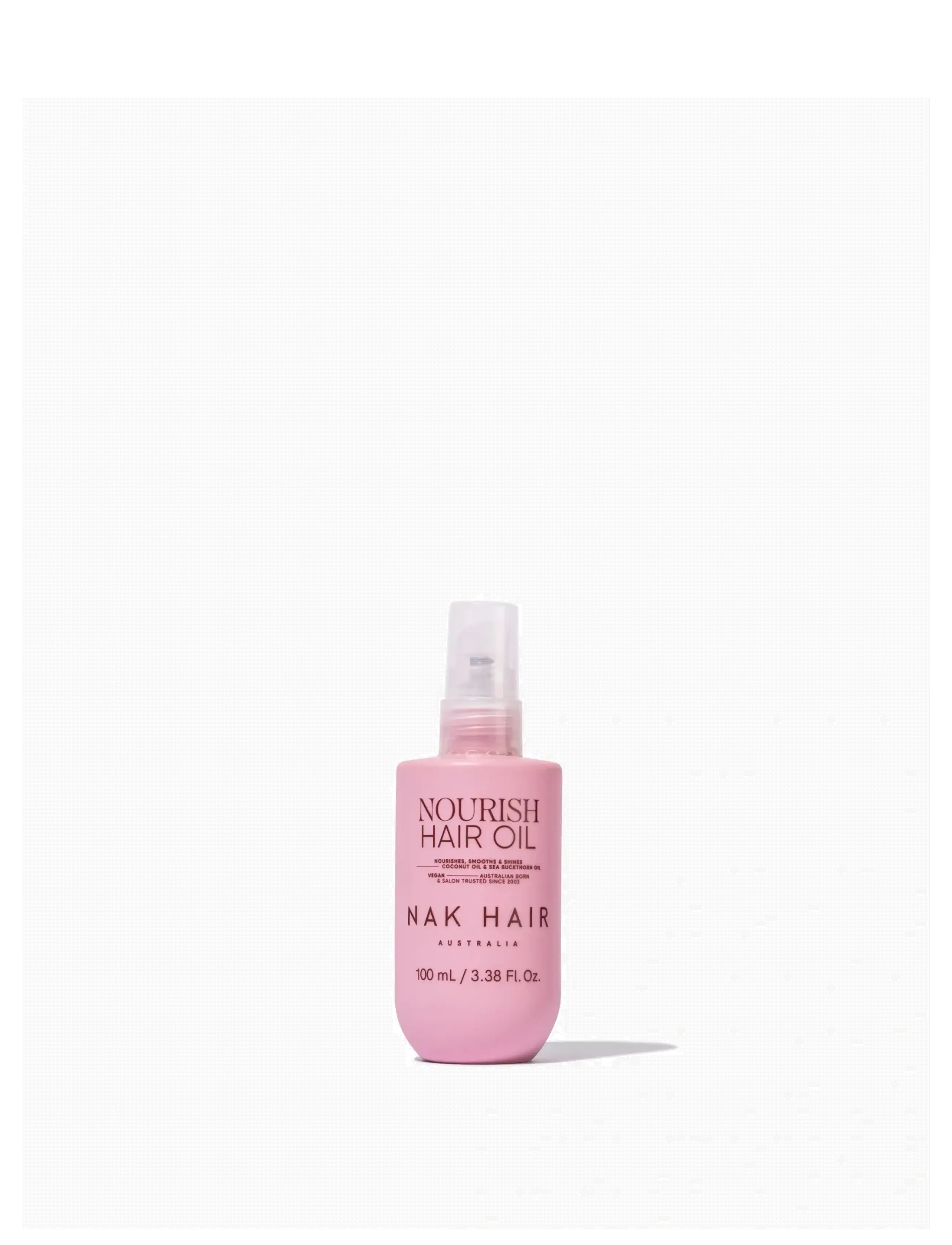 NAK HAIR Nourish Hair Oil - Hårprodukter - NO COLOUR / undefined