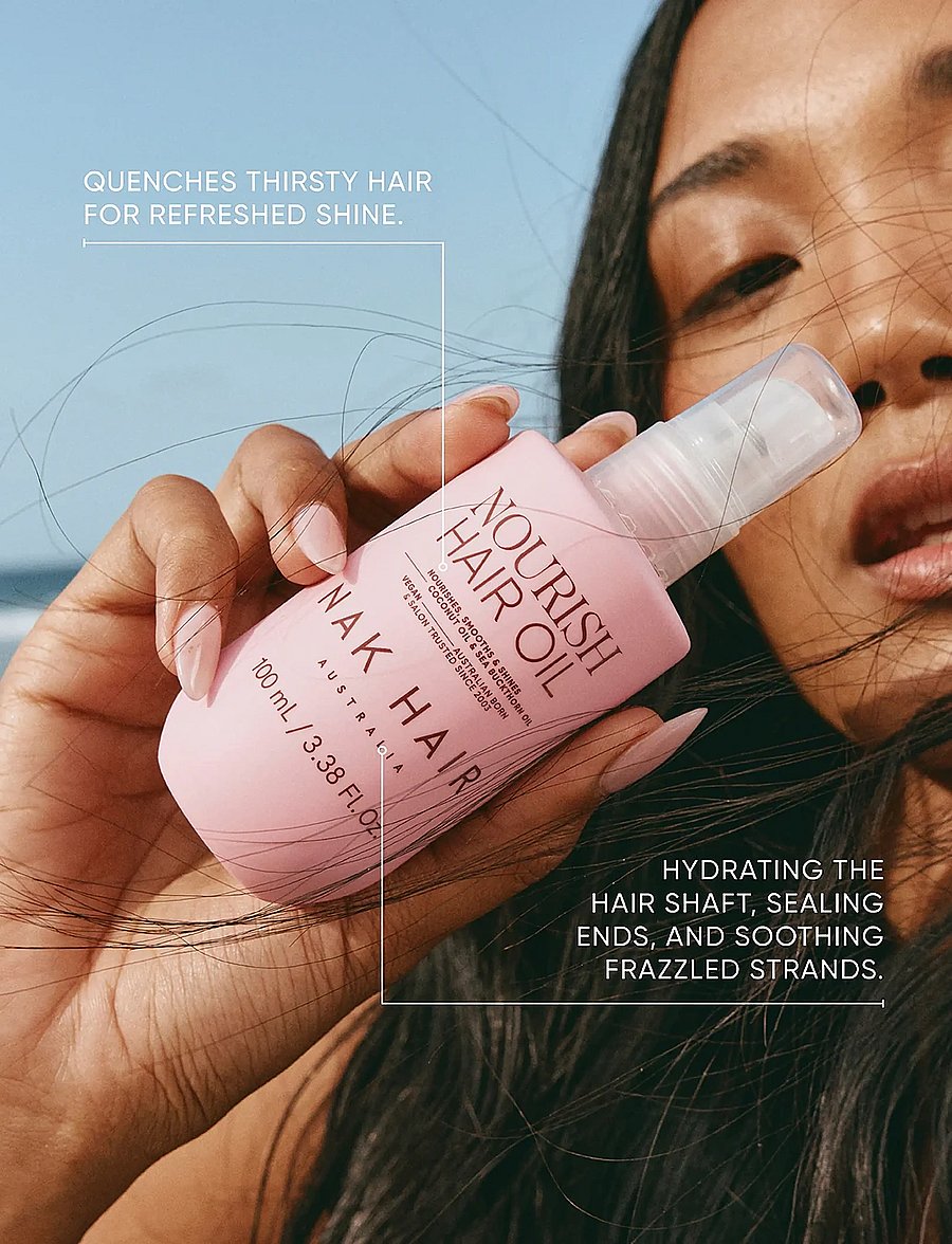 NAK HAIR - Nourish Hair Oil - håroljor - no colour - 4