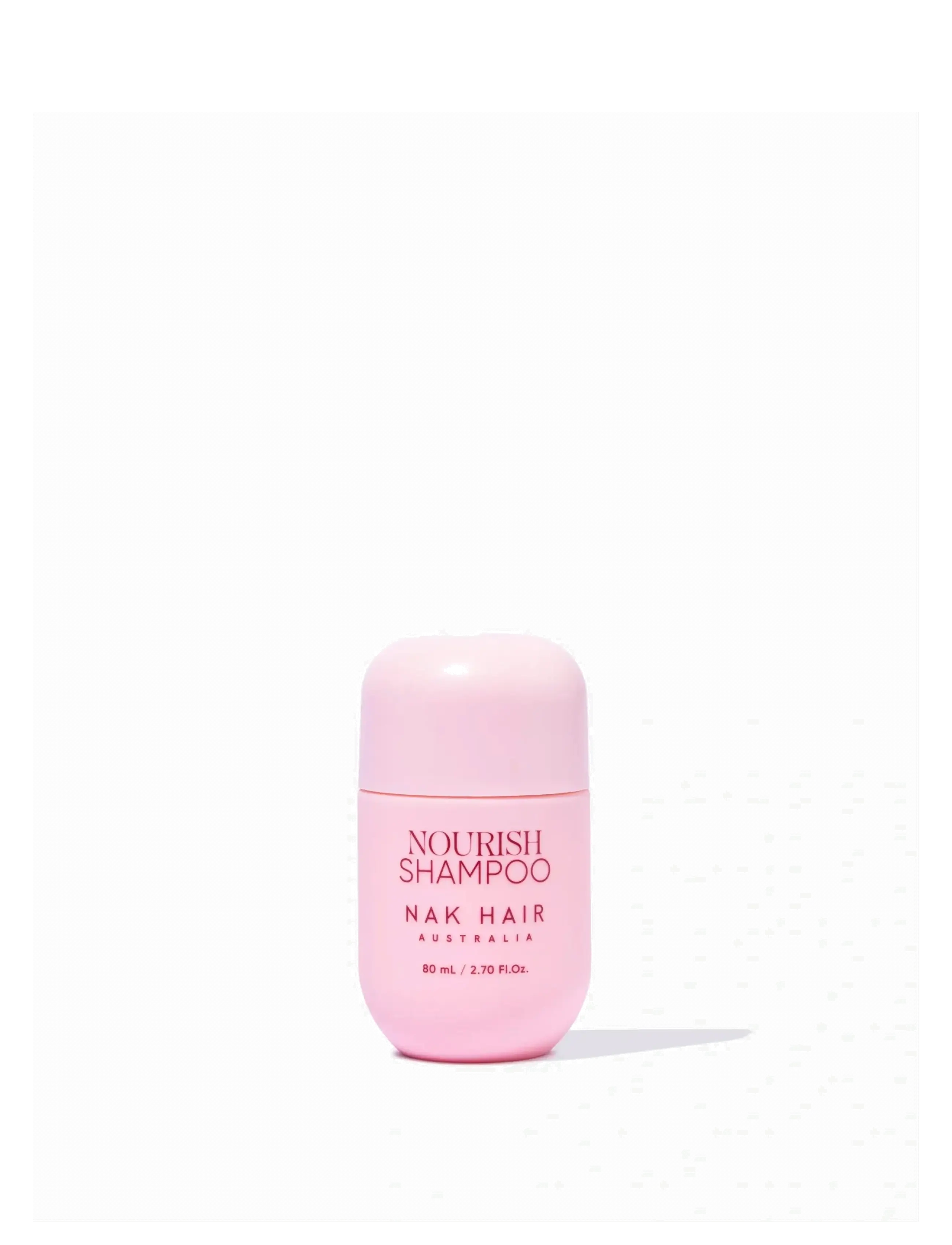 NAK HAIR Nourish Shampoo, Shampoo, Nude, Str: 80 ML