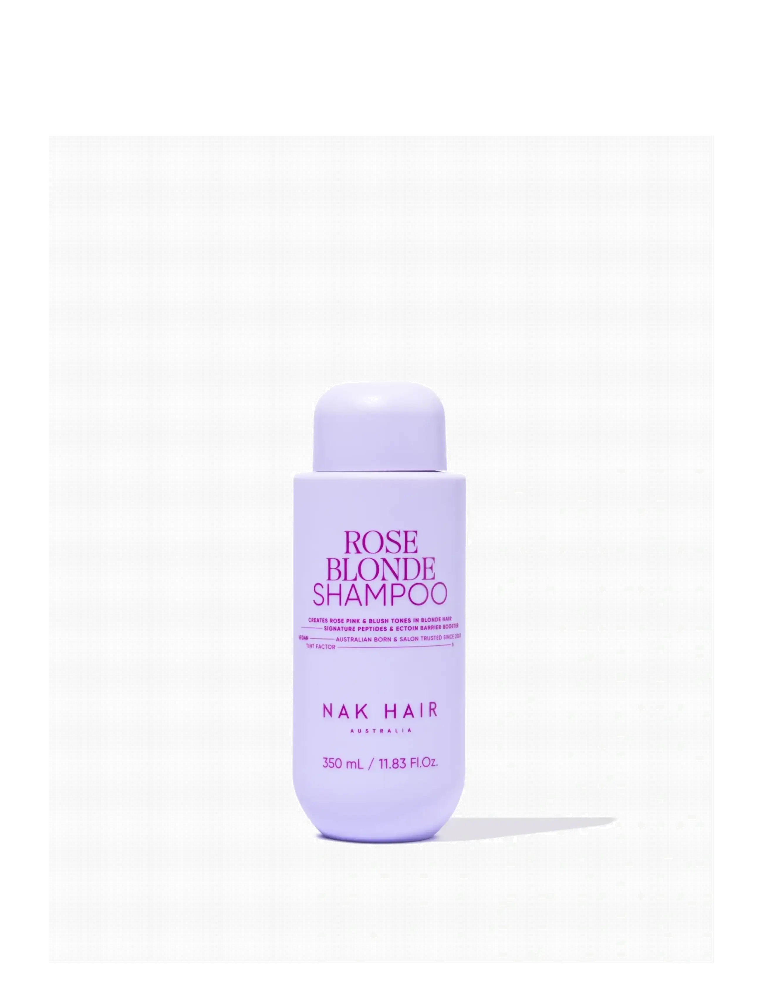 NAK HAIR Rose Blonde Shampoo, Shampoo, Nude, Str: 350 ML