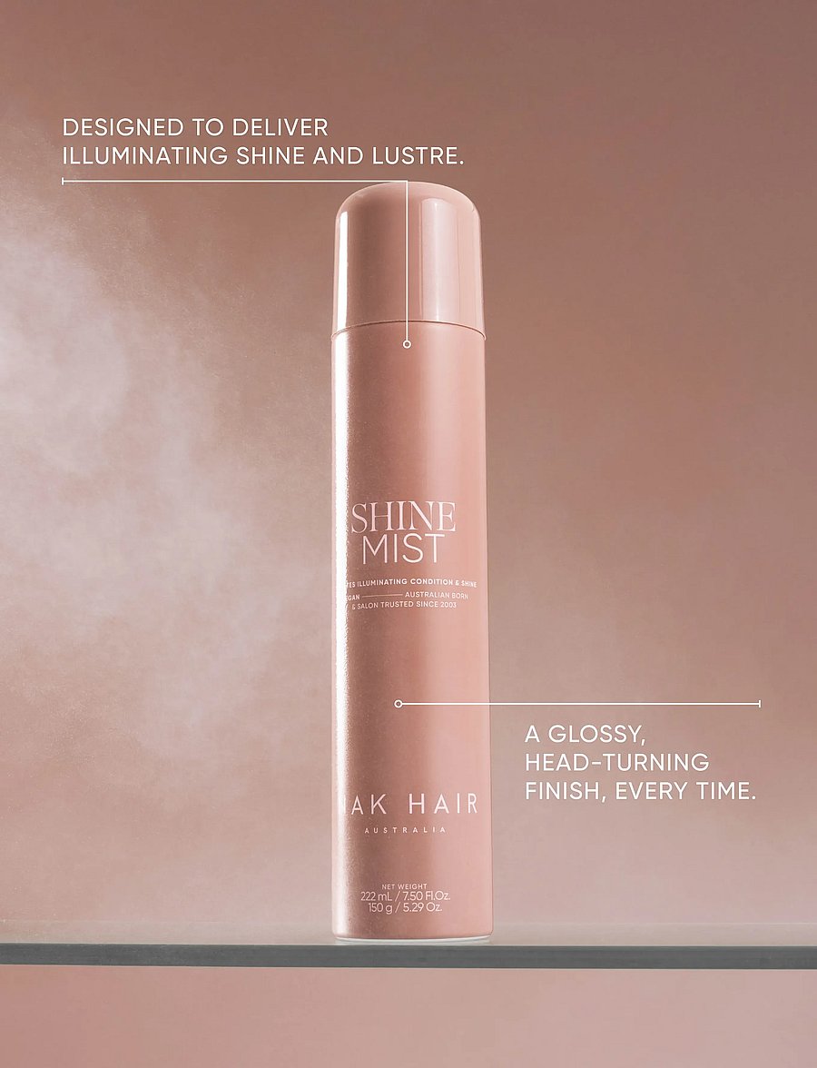 NAK HAIR - Shine Mist - glansúði - no colour - 0