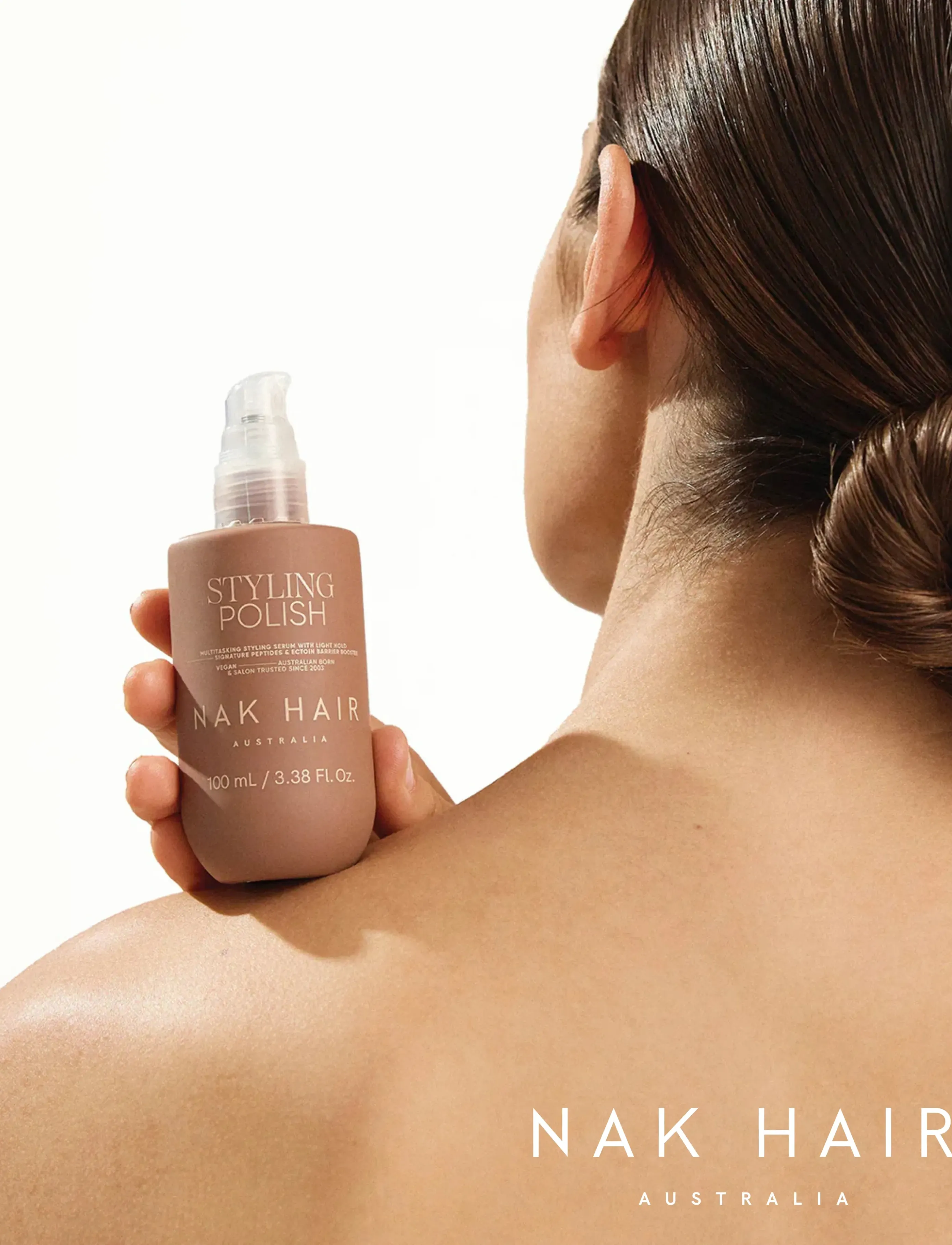 NAK HAIR Styling Polish, 100 ml, Nude, Styling > Stylingcreme, Dame
