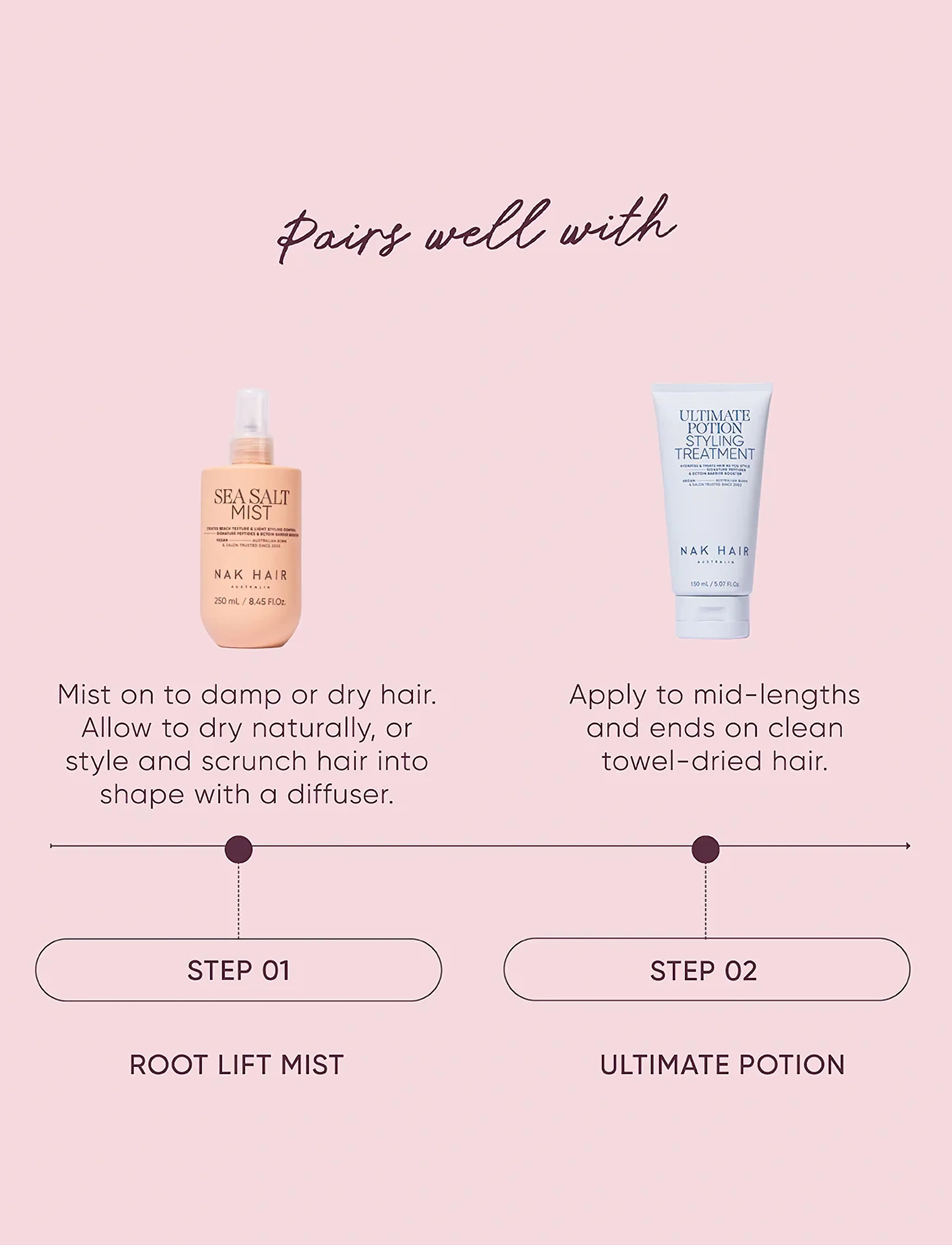 NAK HAIR - Sea Salt Mist - alhaisimmat hinnat - no colour - 2