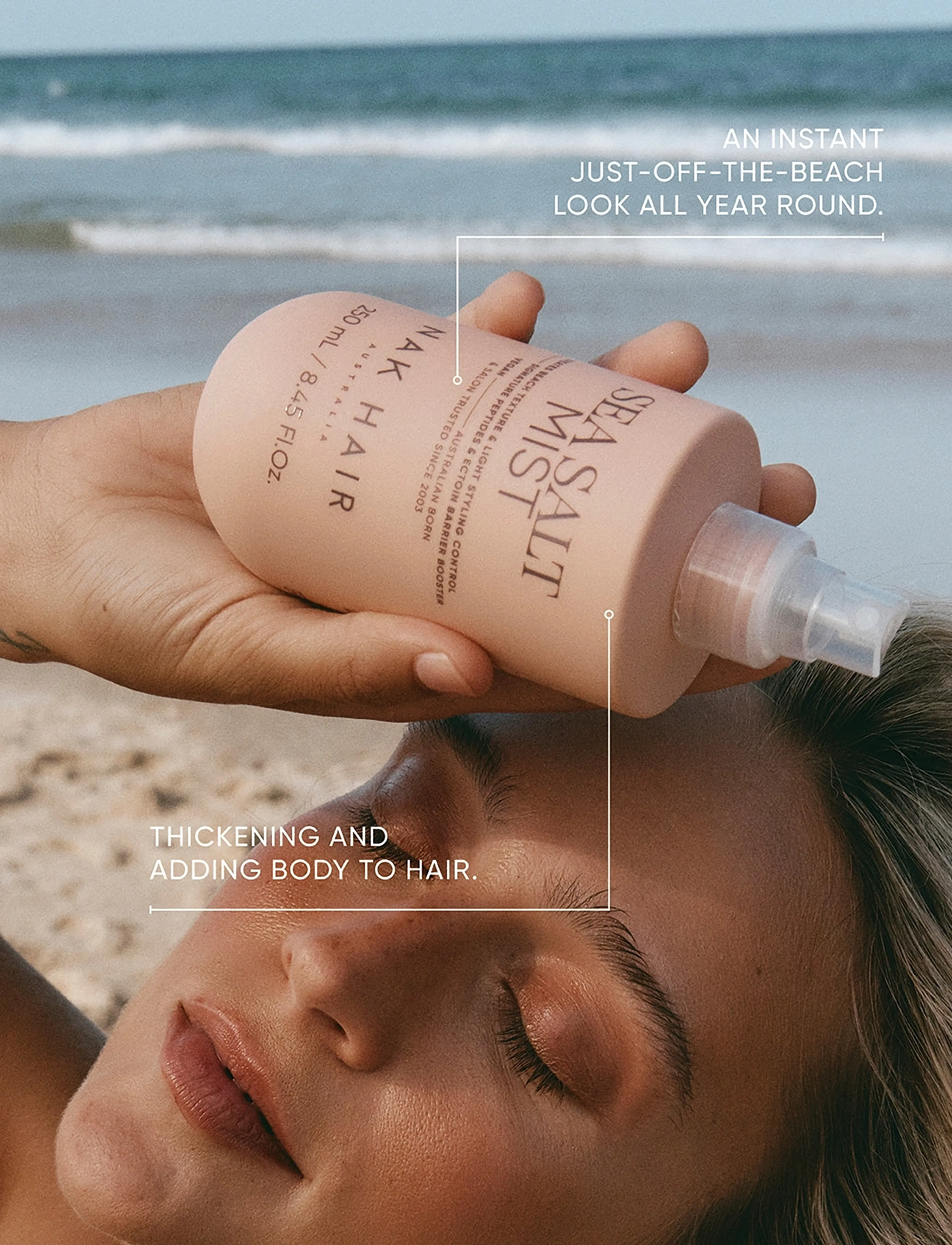 NAK HAIR - Sea Salt Mist - alhaisimmat hinnat - no colour - 3