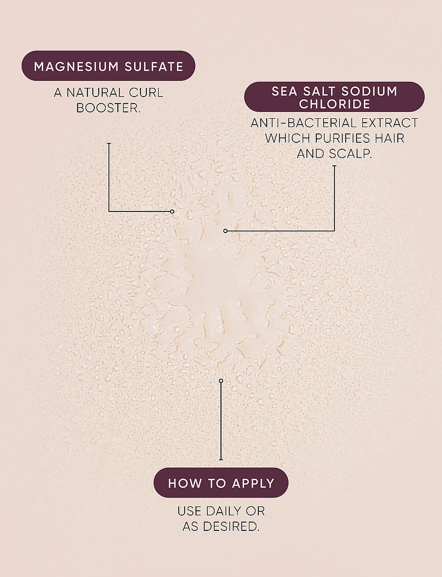 NAK HAIR - Sea Salt Mist - sommerens hårprodukter - no colour - 4