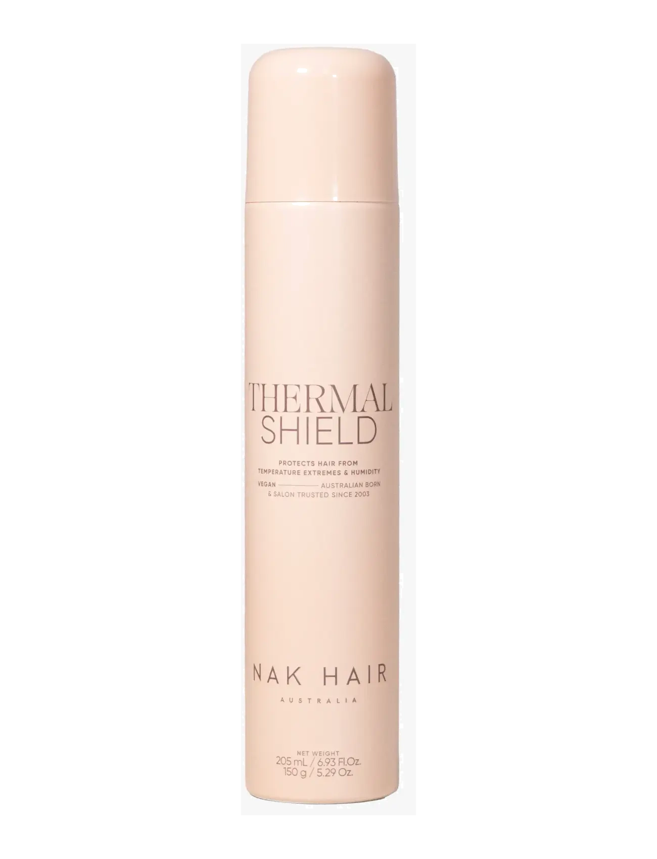 NAK HAIR Thermal Shield, Varmebeskyttelse, Nude, Str: 205 ML