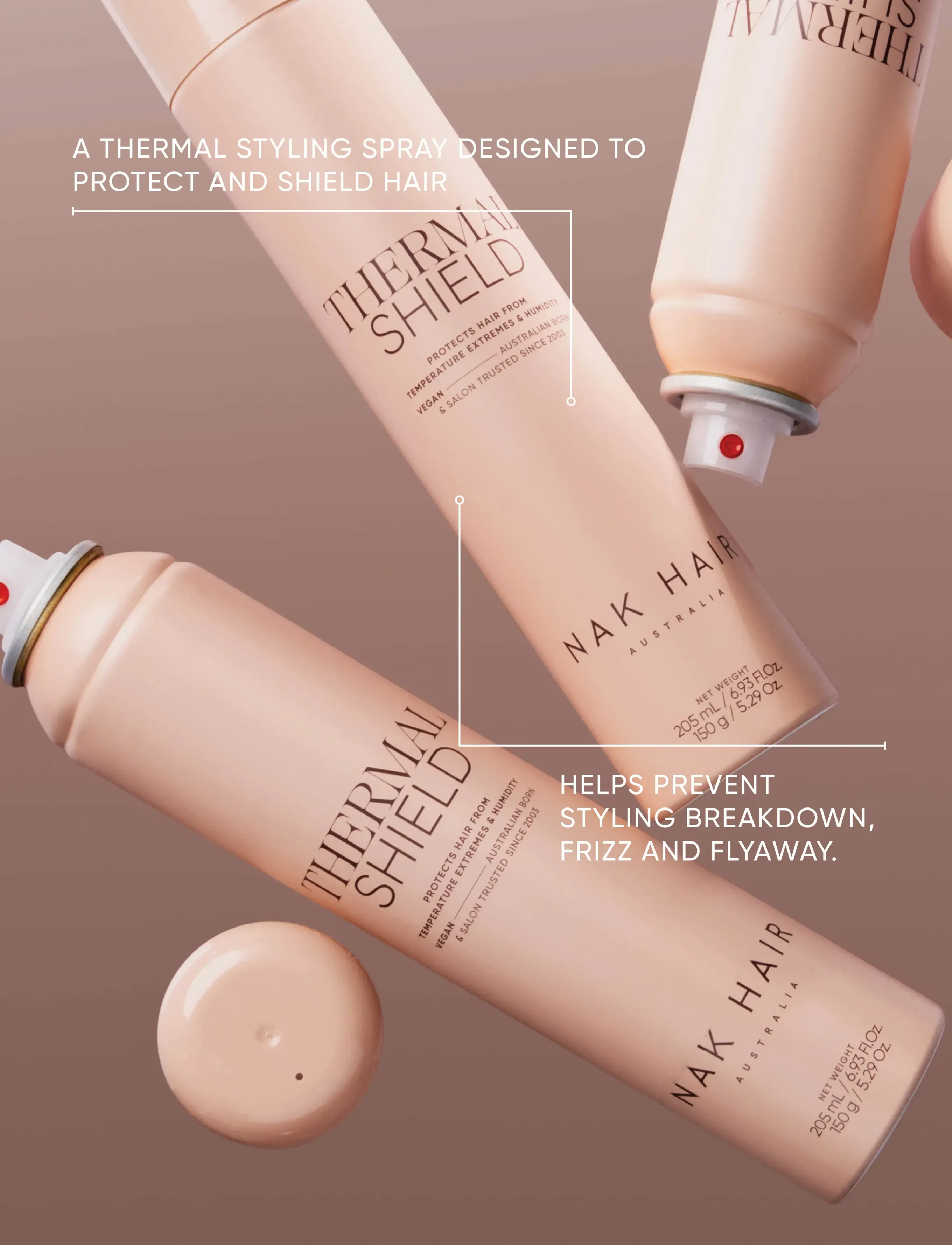 NAK HAIR - Thermal Shield - lägsta priserna - no colour - 2