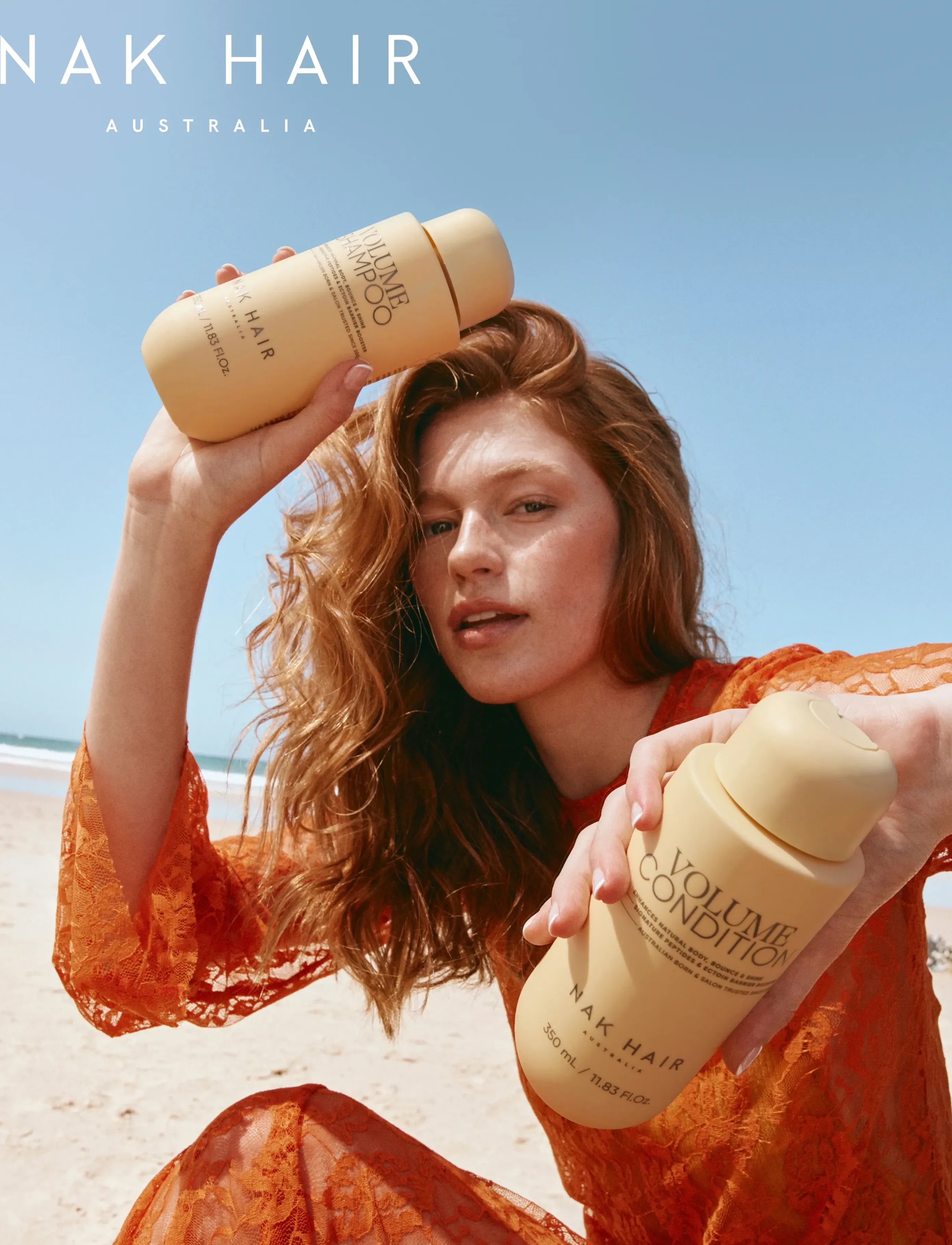 NAK HAIR Volume Shampoo, 350 ml, Nude, Pleje > Shampoo, Dame