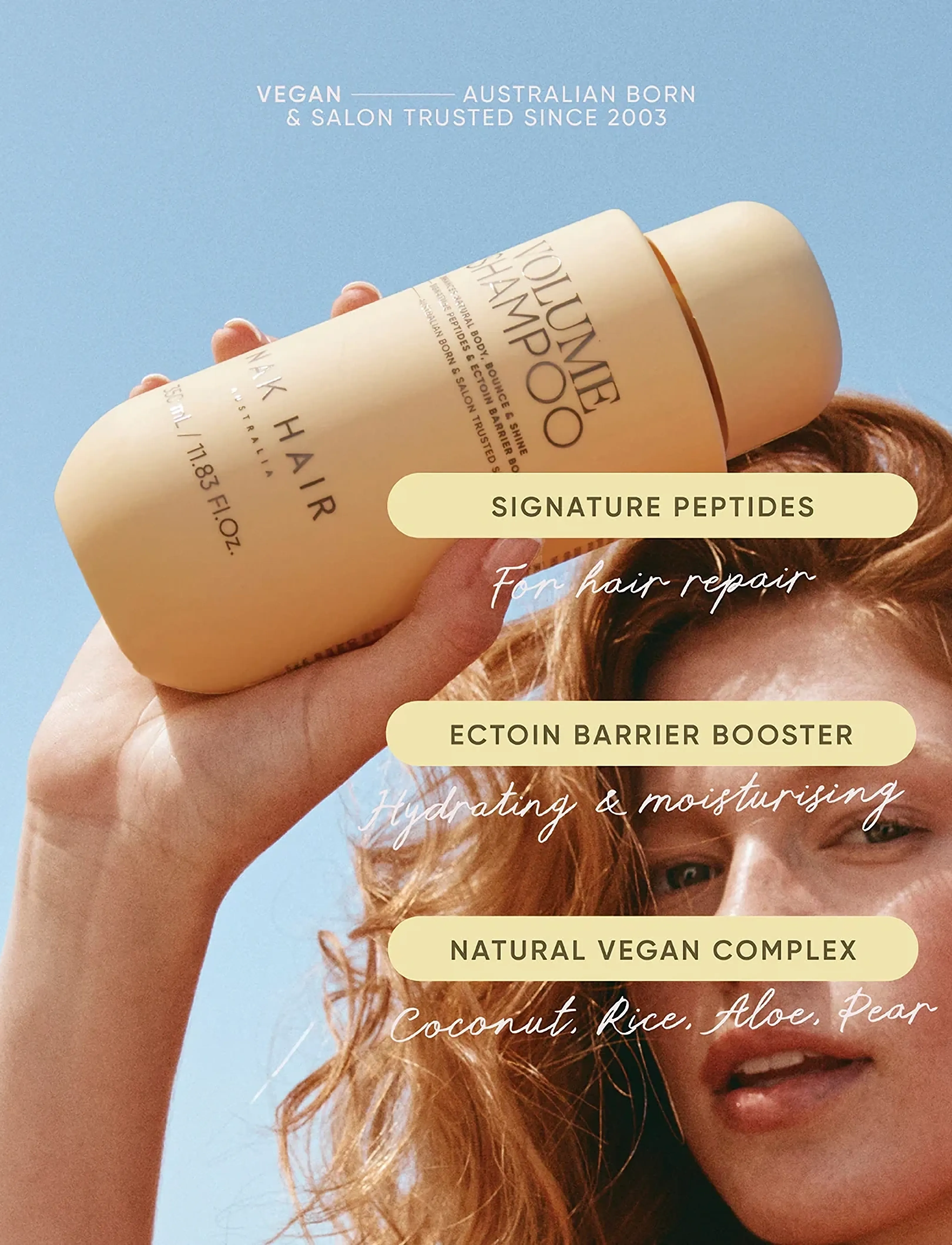 NAK HAIR - Volume Shampoo - hårpleje - no colour - 3