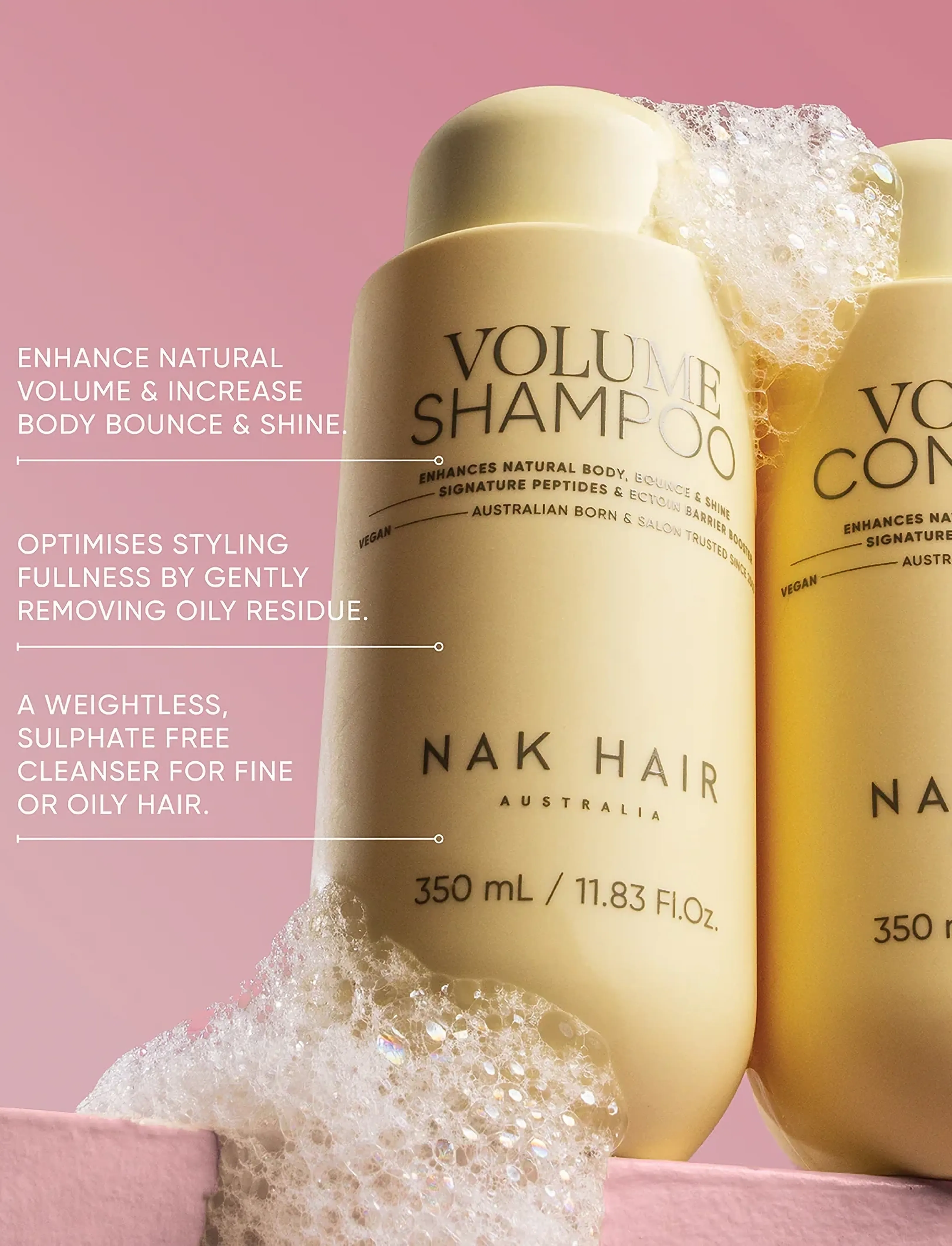 NAK HAIR - Volume Shampoo - hårpleje - no colour - 5