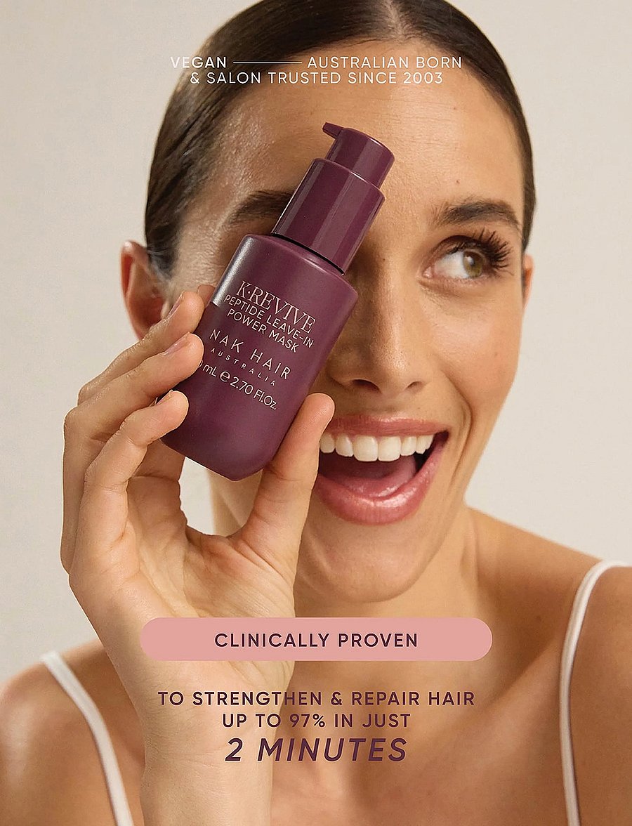 NAK HAIR - K.REVIVE Peptide Leave-In Power Mask - hårmasker - no colour - 3