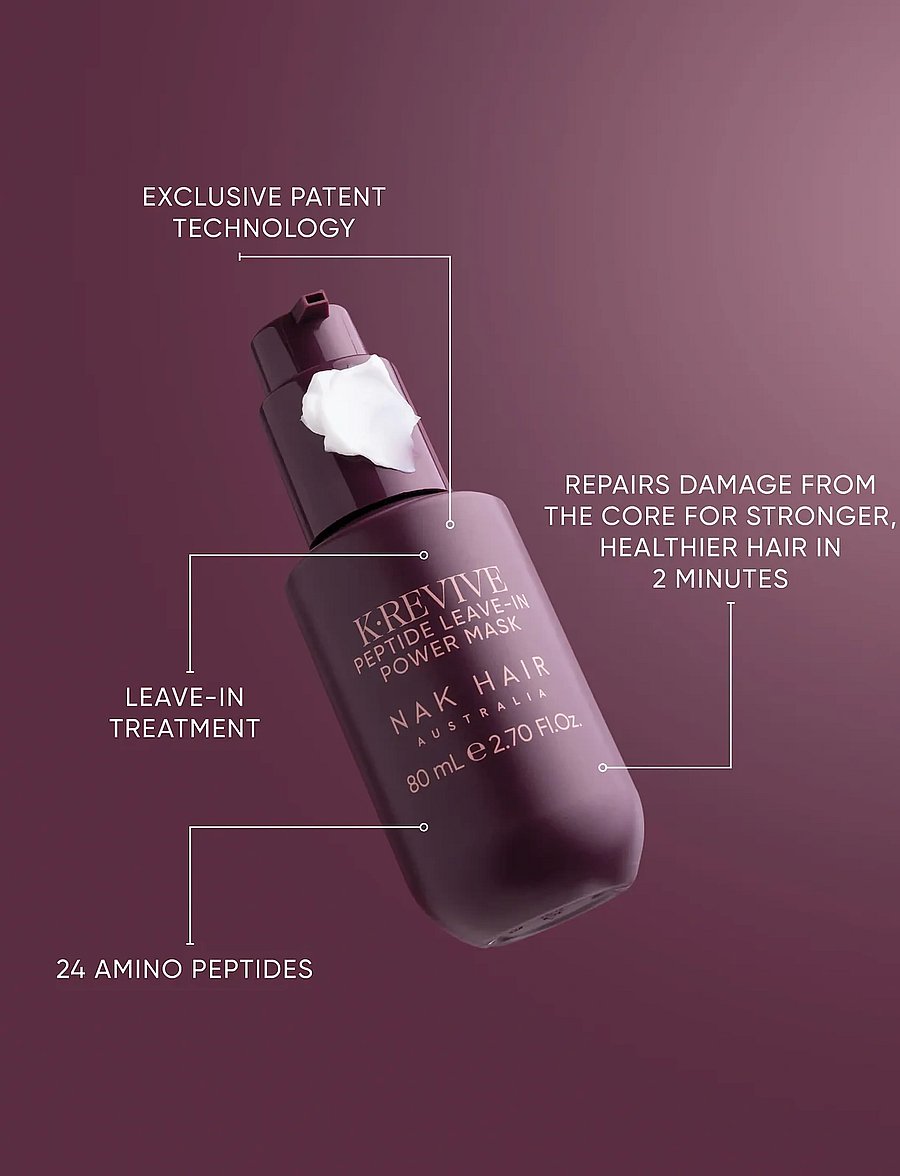 NAK HAIR - K.REVIVE Peptide Leave-In Power Mask - hårmasker - no colour - 5