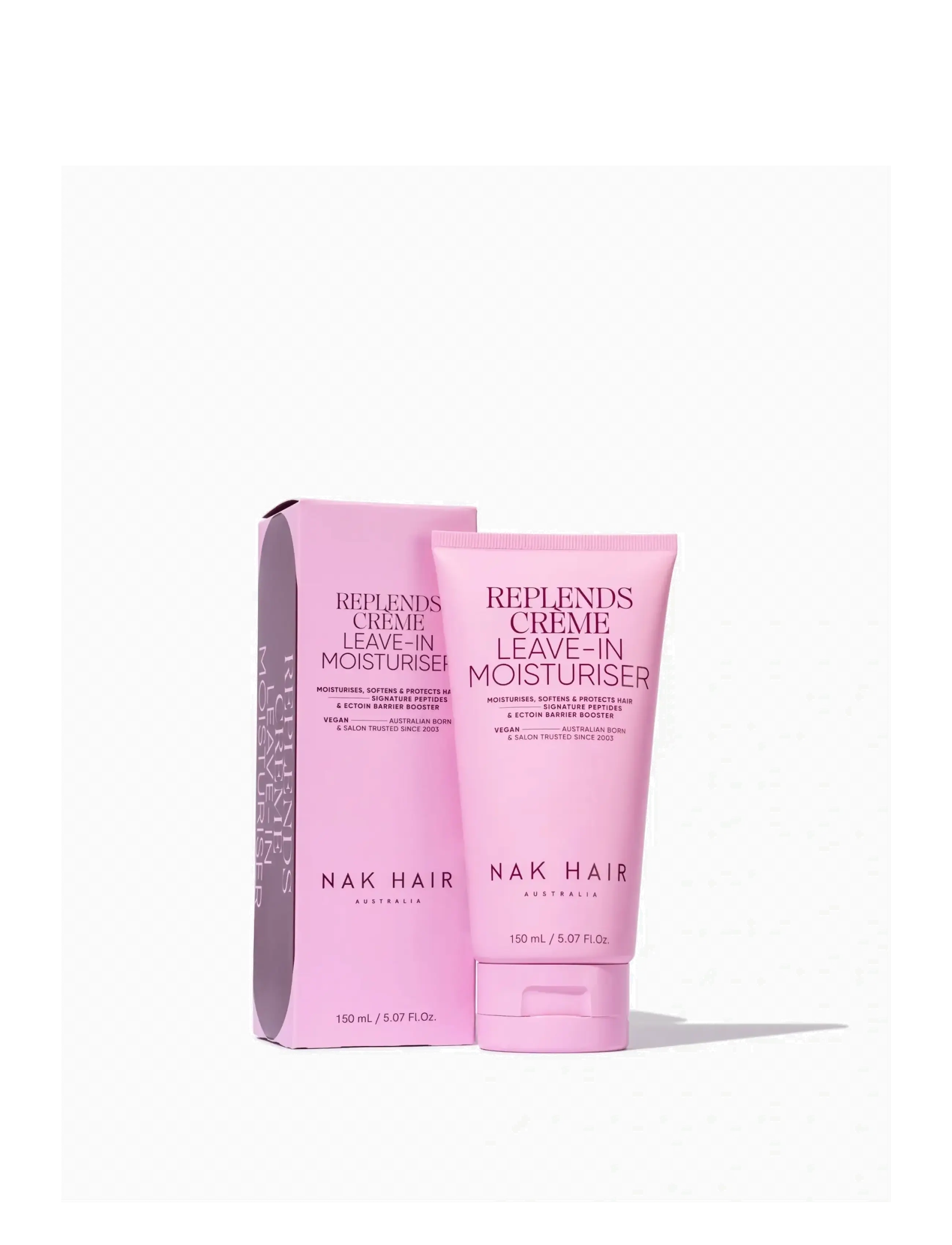 NAK HAIR Replends Creme Leave In Moisturiser, Leave-in Behandling, Nude, Str: 150 ML