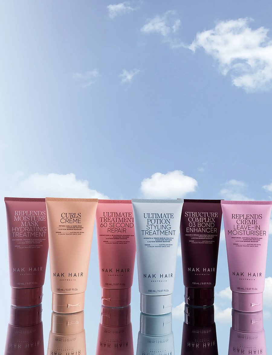 NAK HAIR - Replends Creme Leave in Moisturiser - behandling - no colour - 5