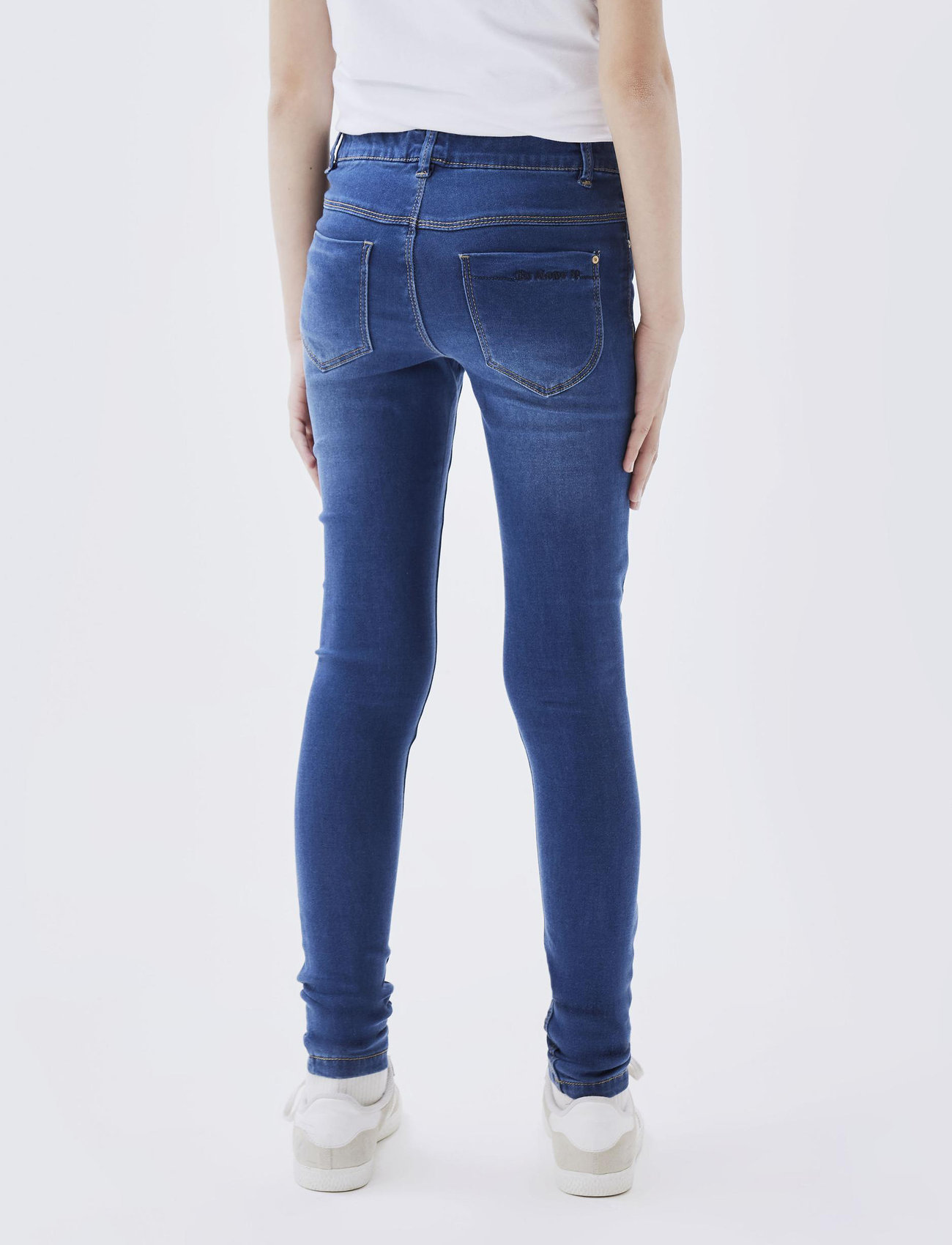 Dark Blue Denim Polly Jeans Skinny str. 146