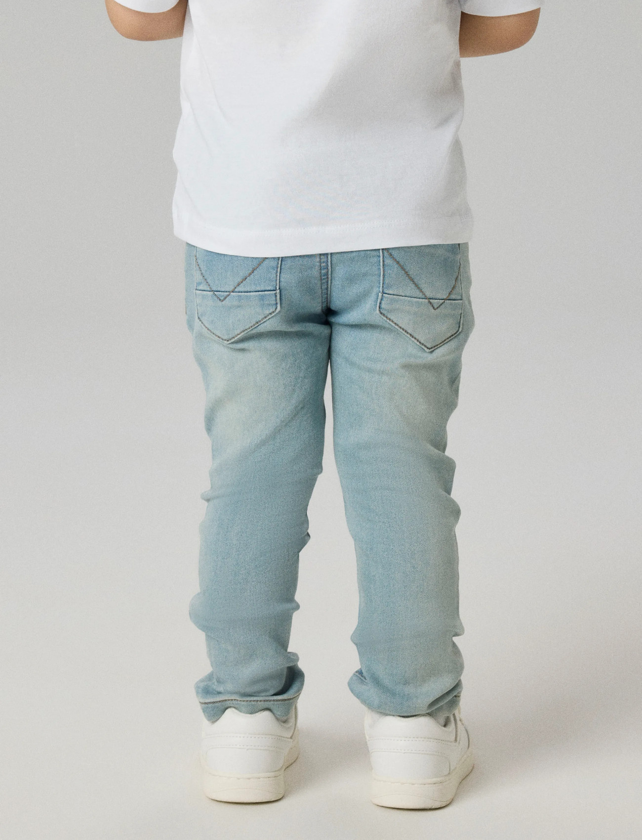 Light Blue Denim Noos Slim Jeans str. 86