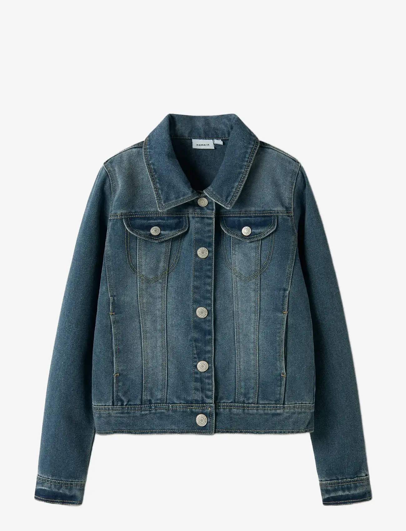 name it - NKFSTAR DNM JACKET 2210-SR NOOS - denimjakker - medium blue denim - 1